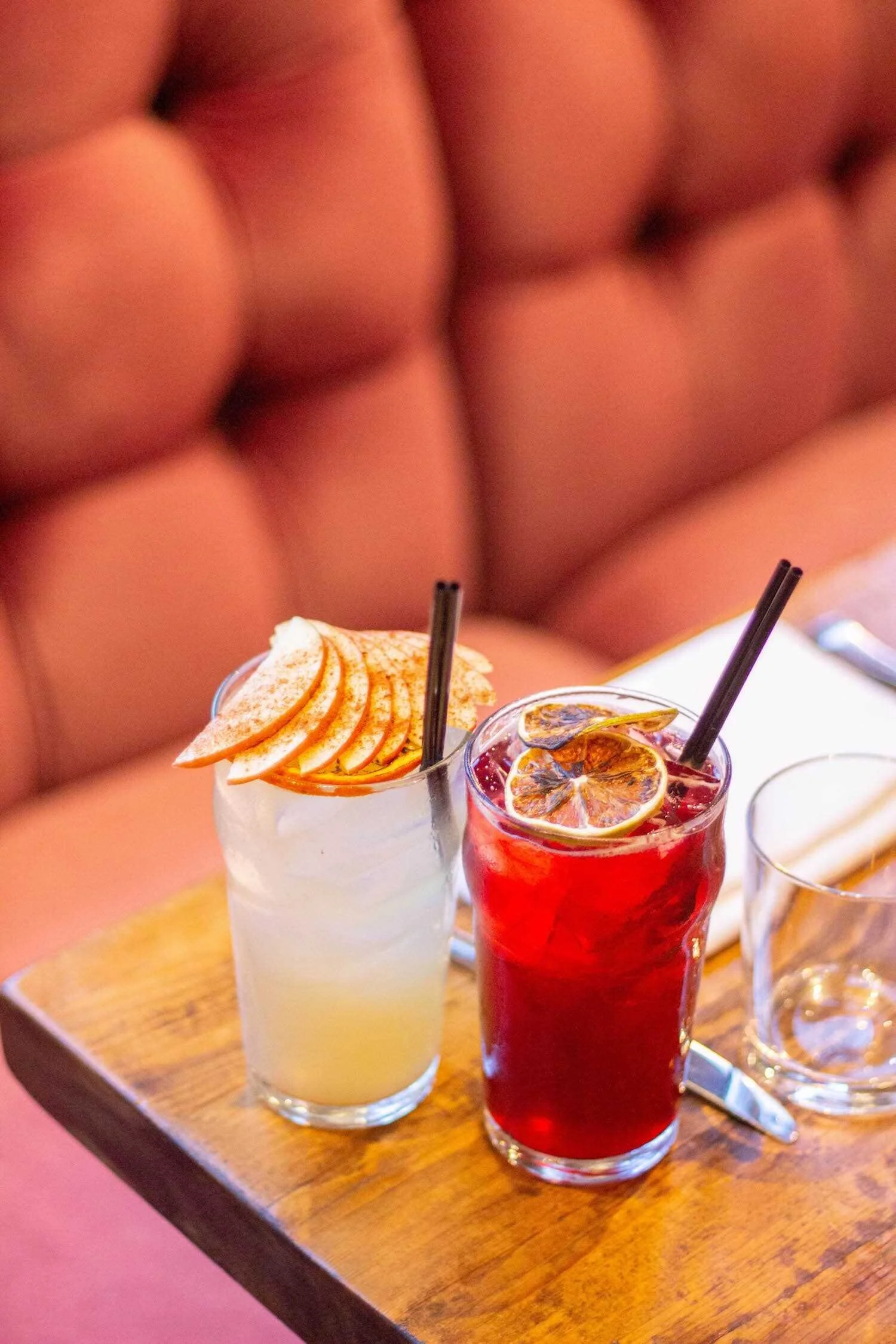 Mocktails from Hawks Public House in East Sacramento.