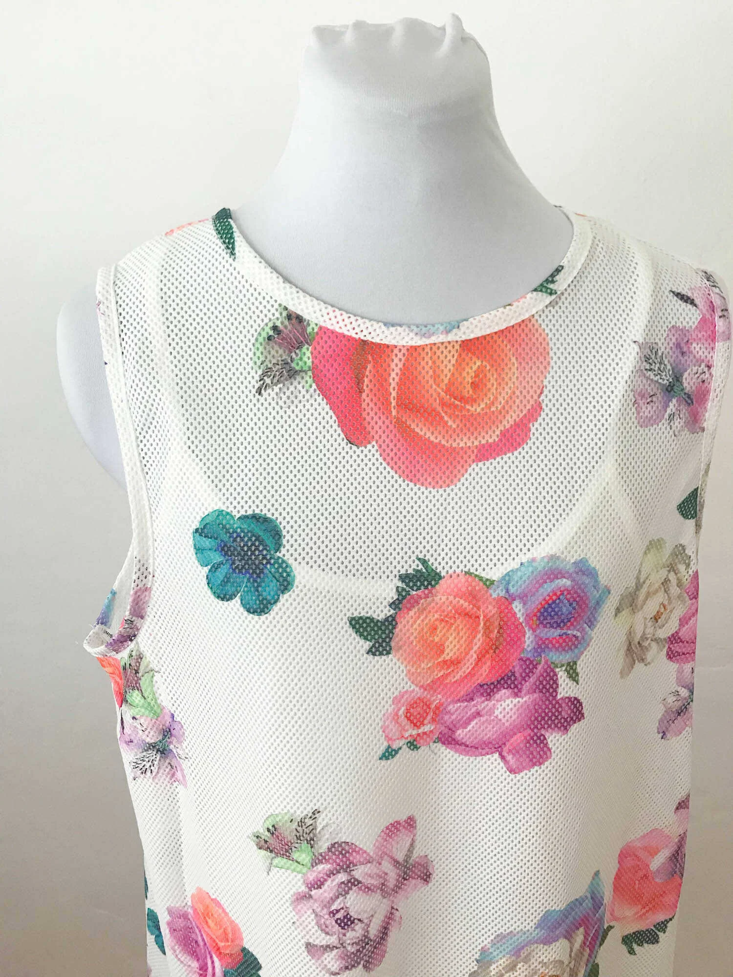 MINKPINK White Floral Mini Dress