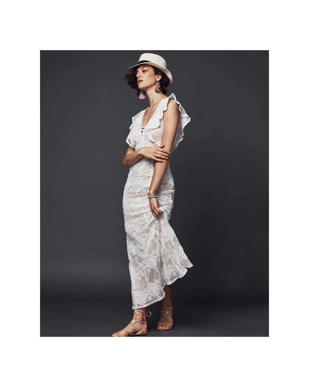 bohemian lace bridesmaid dresses Boho lace wedding dress, 6 weeks / 8