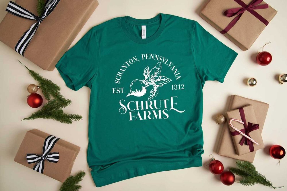 Schrute Farms Kelly Green T-Shirt