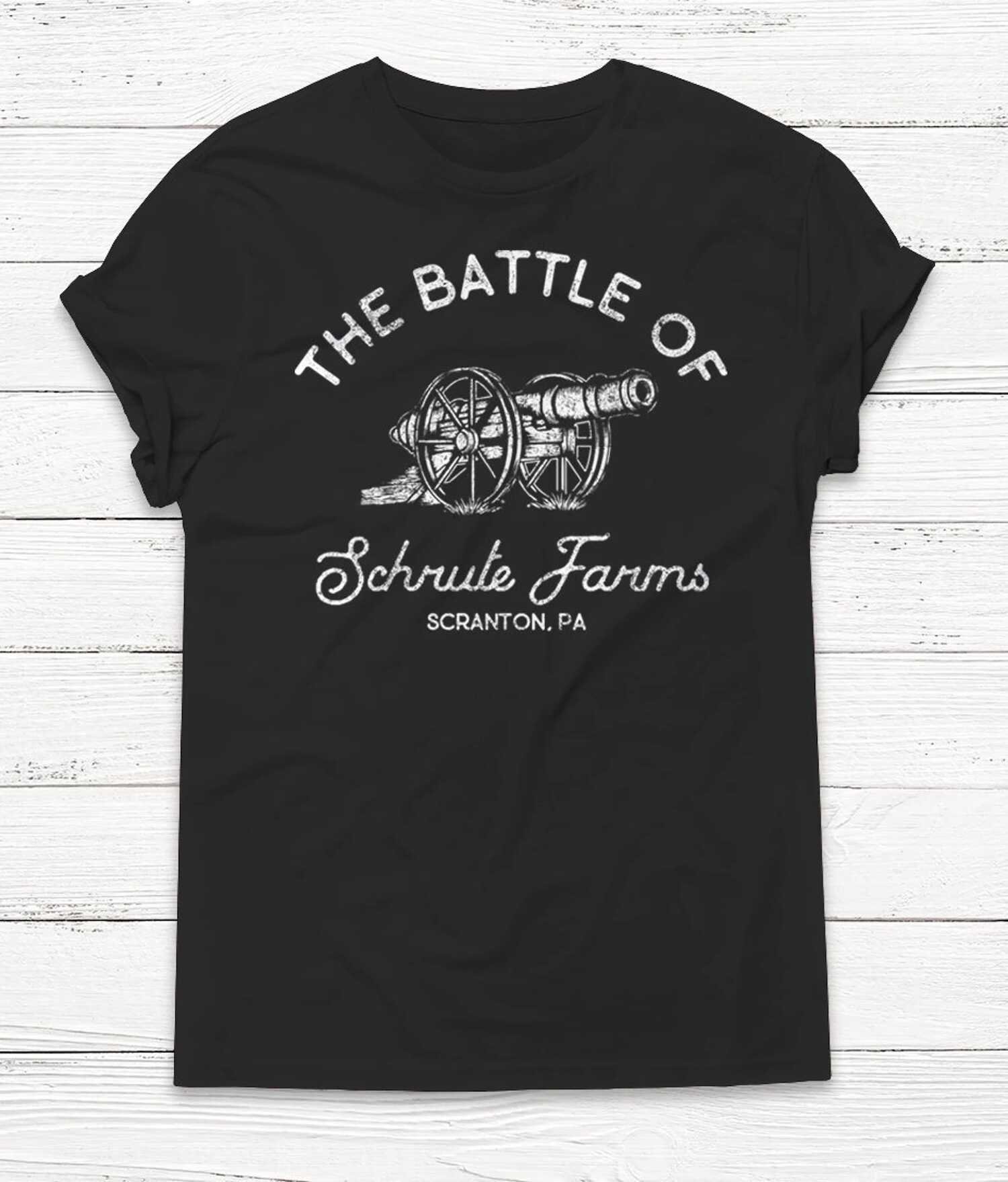 Battle of Schrute Farms Black T-Shirt