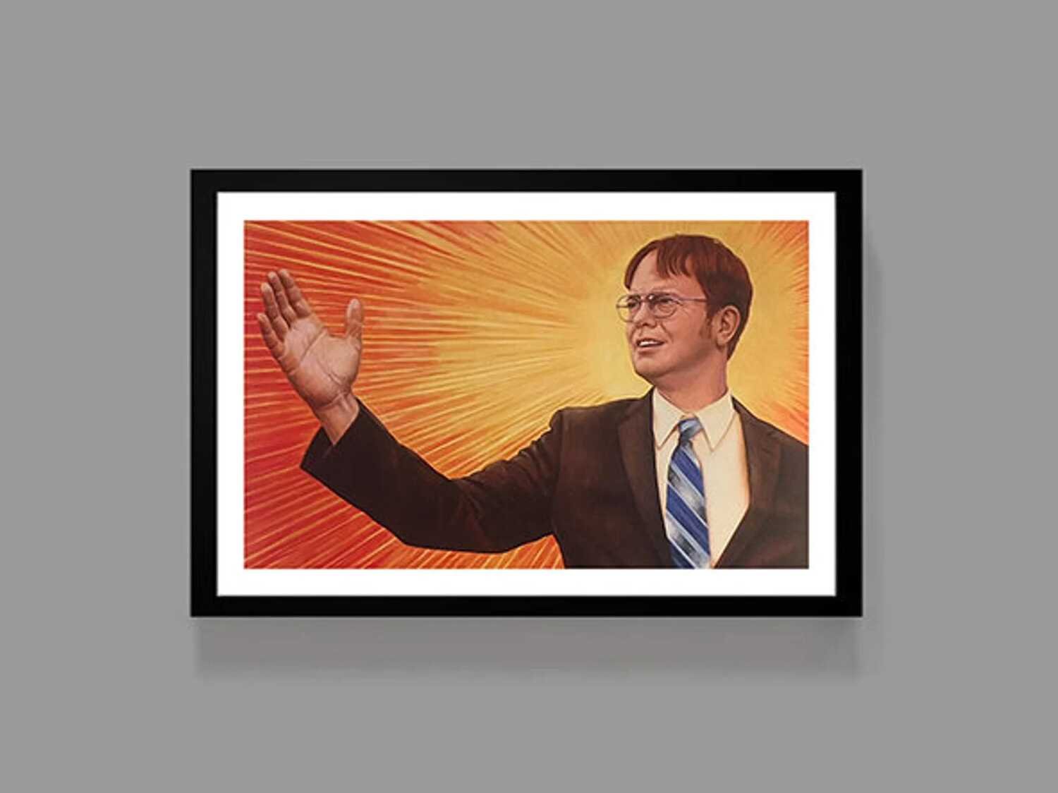 The Office Dwight Portrait Poster
