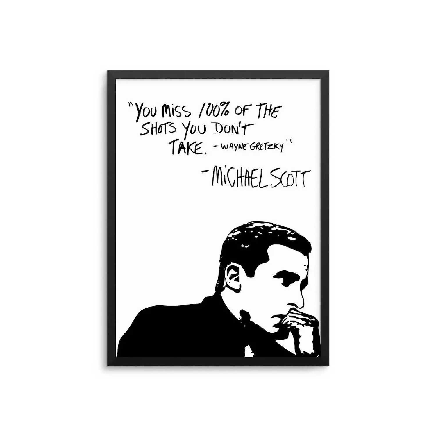 The Office Michael Scott Quote Poster