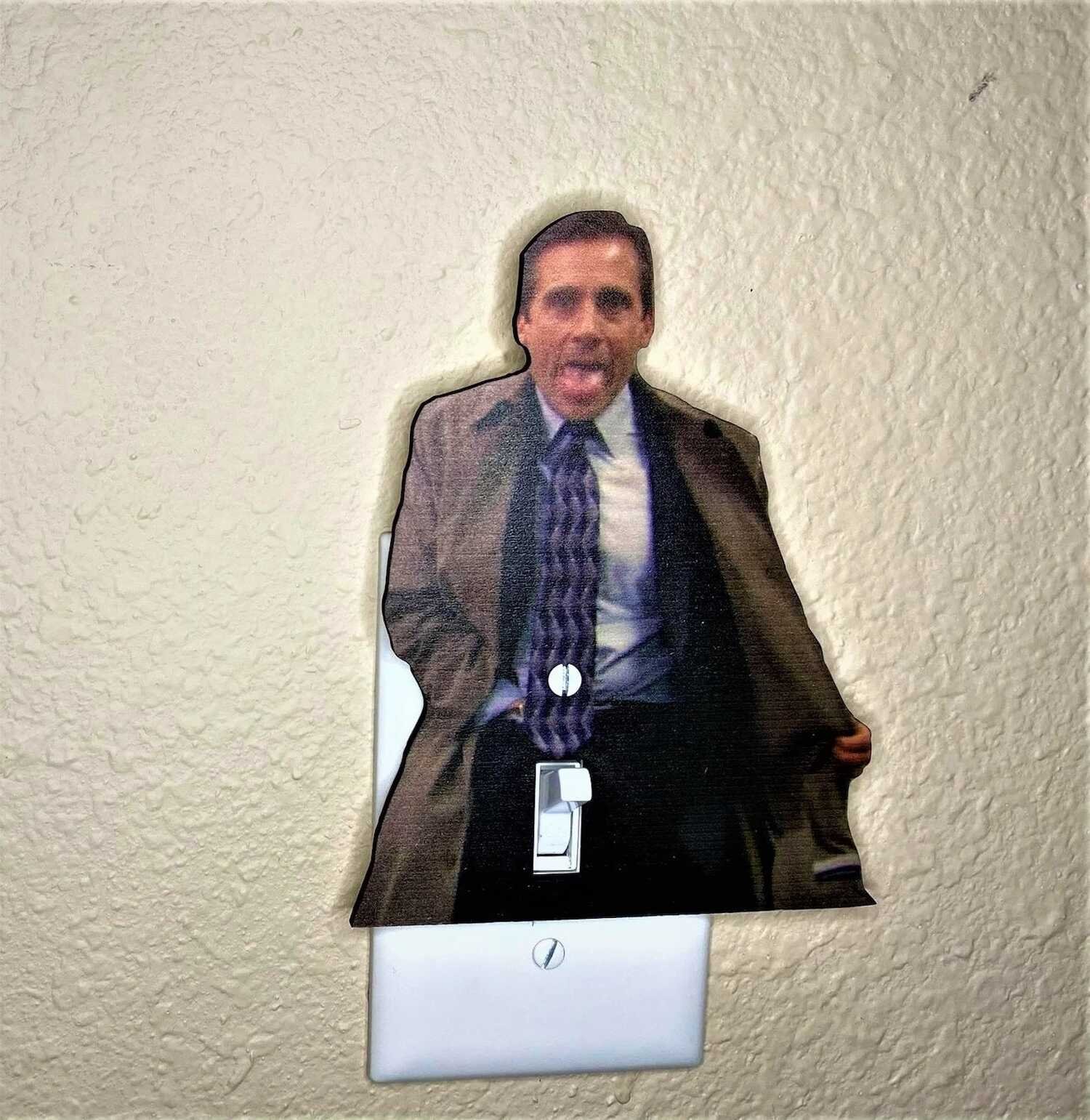 The Office Funny Light Switch Cover