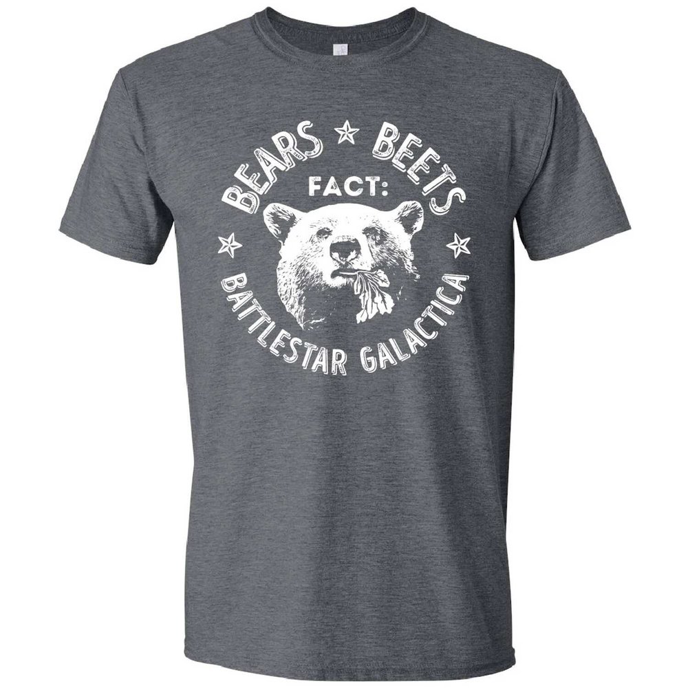 The Office Bears Beets Battlestar Galactica T-Shirt