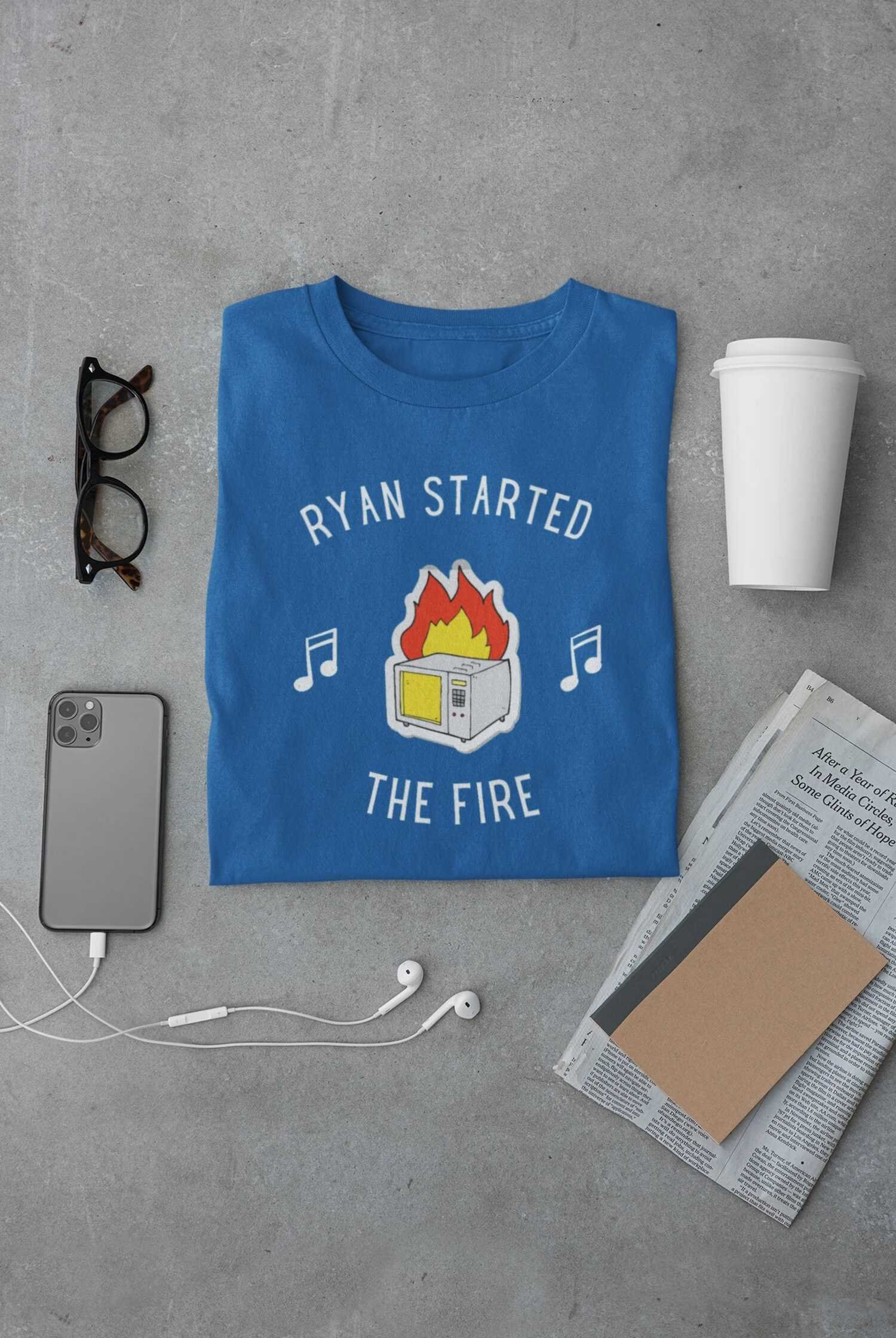 The Office Ryan Started The Fire T-Shirt