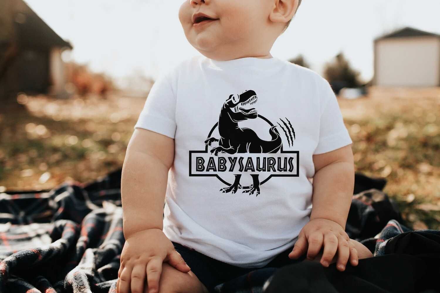 Baby Jurassic Themed T-Shirt