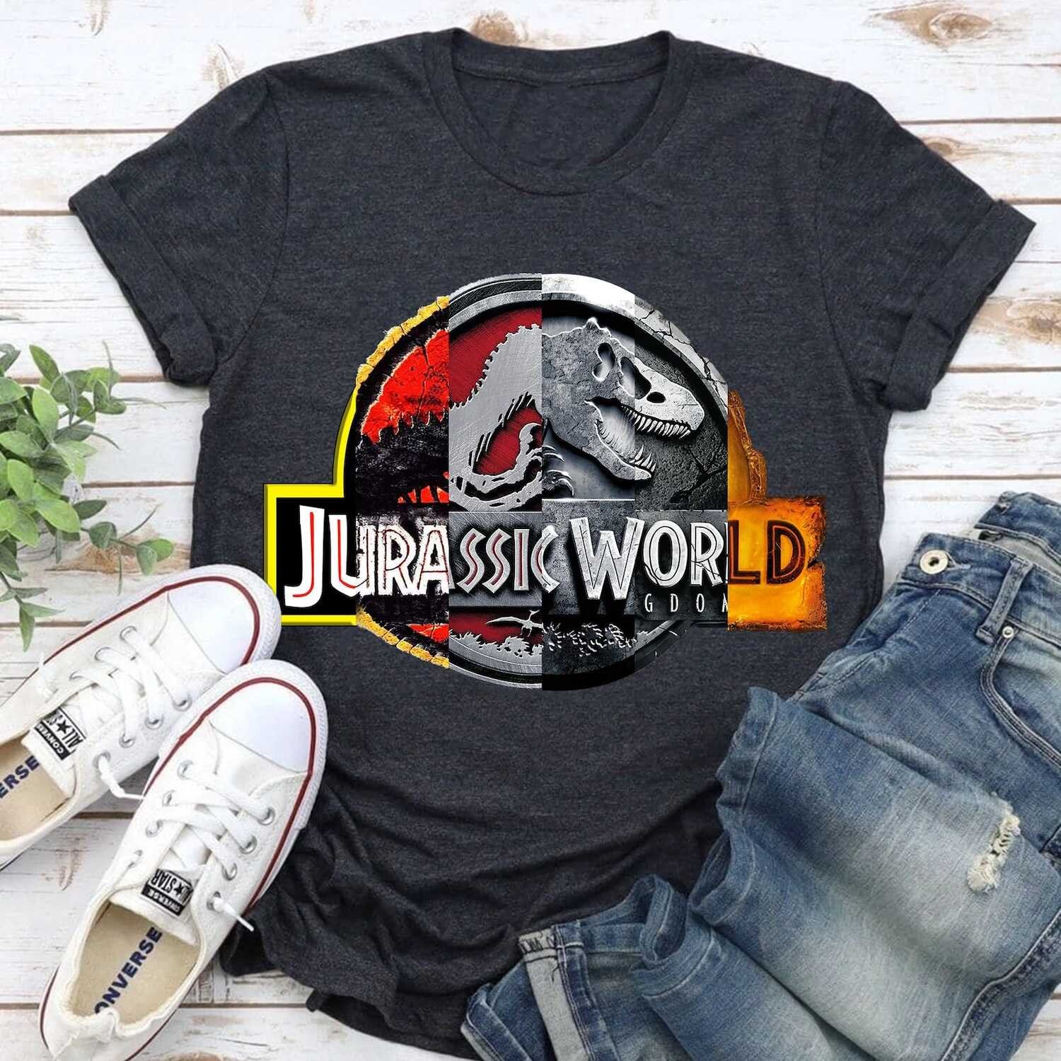 Jurassic World Grey T-Shirt