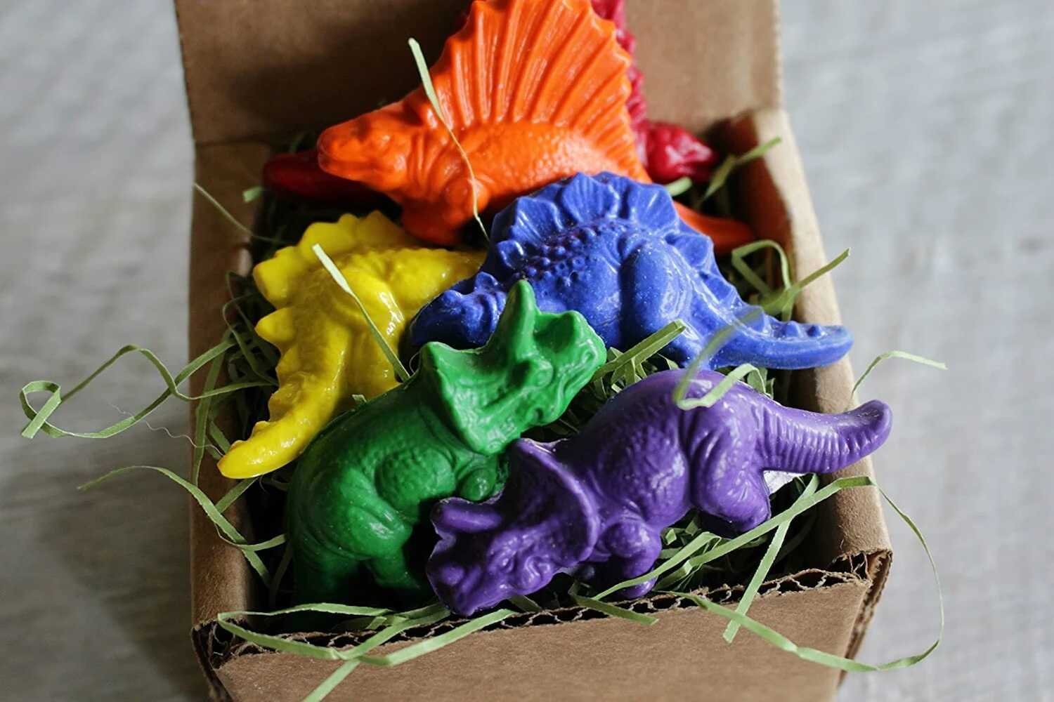 Dinosaur Crayons