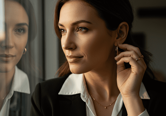 From Desk to Date Night: The Gold Earrings That Work Overtime