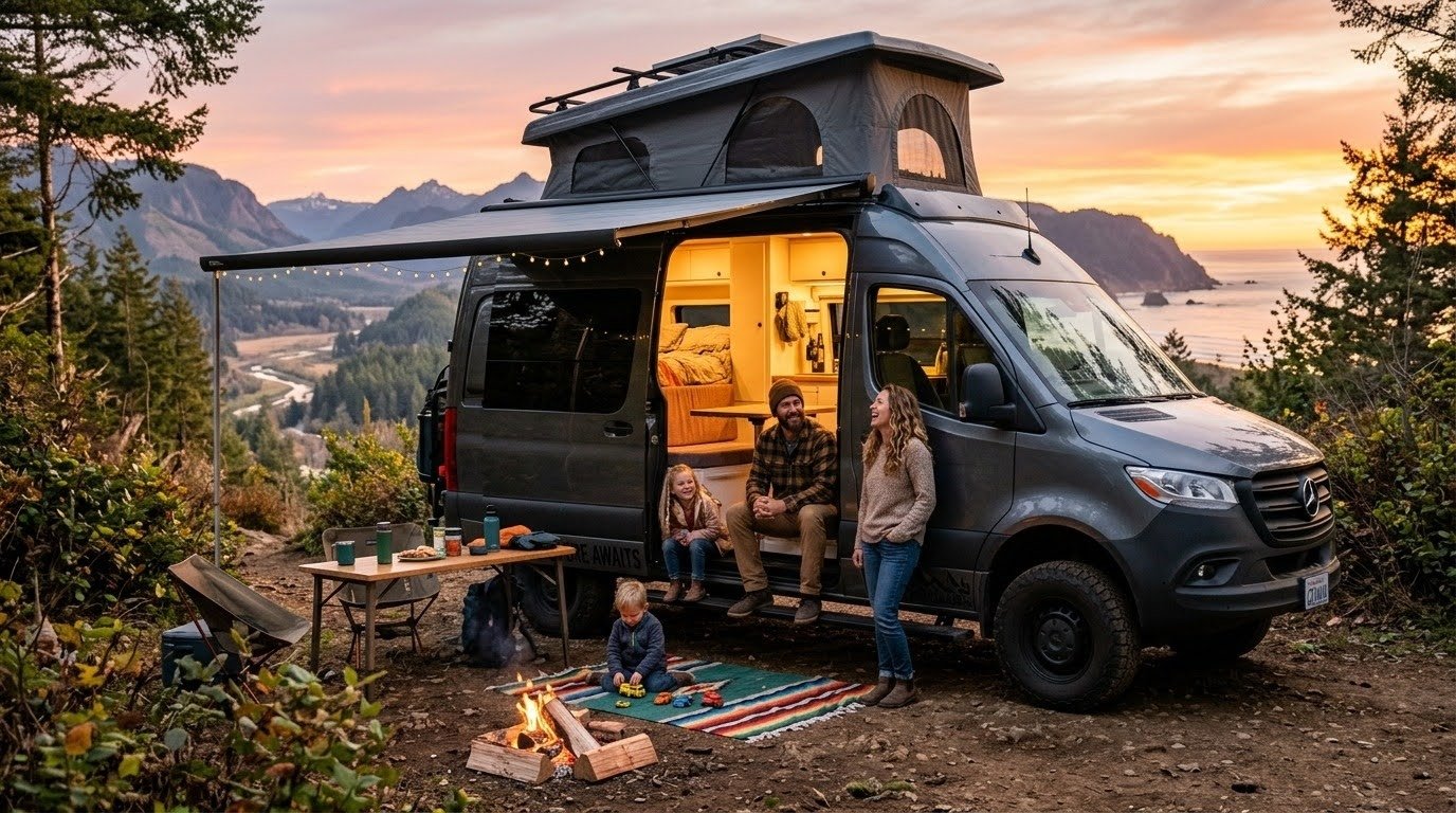 7 Best Camper Vans for Family Road Trips and Camping Adventures