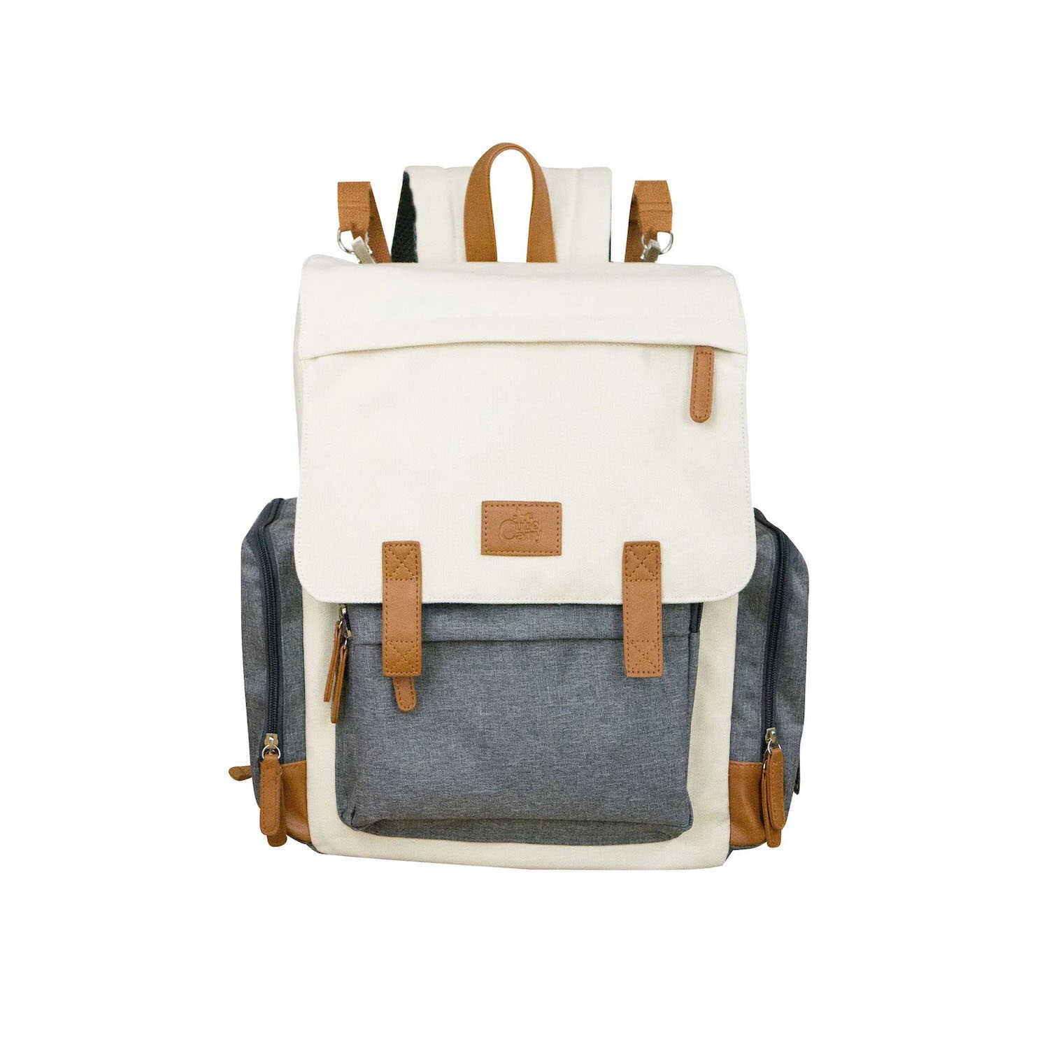 Cotton Canvas Baby Backpack Diaper Bag