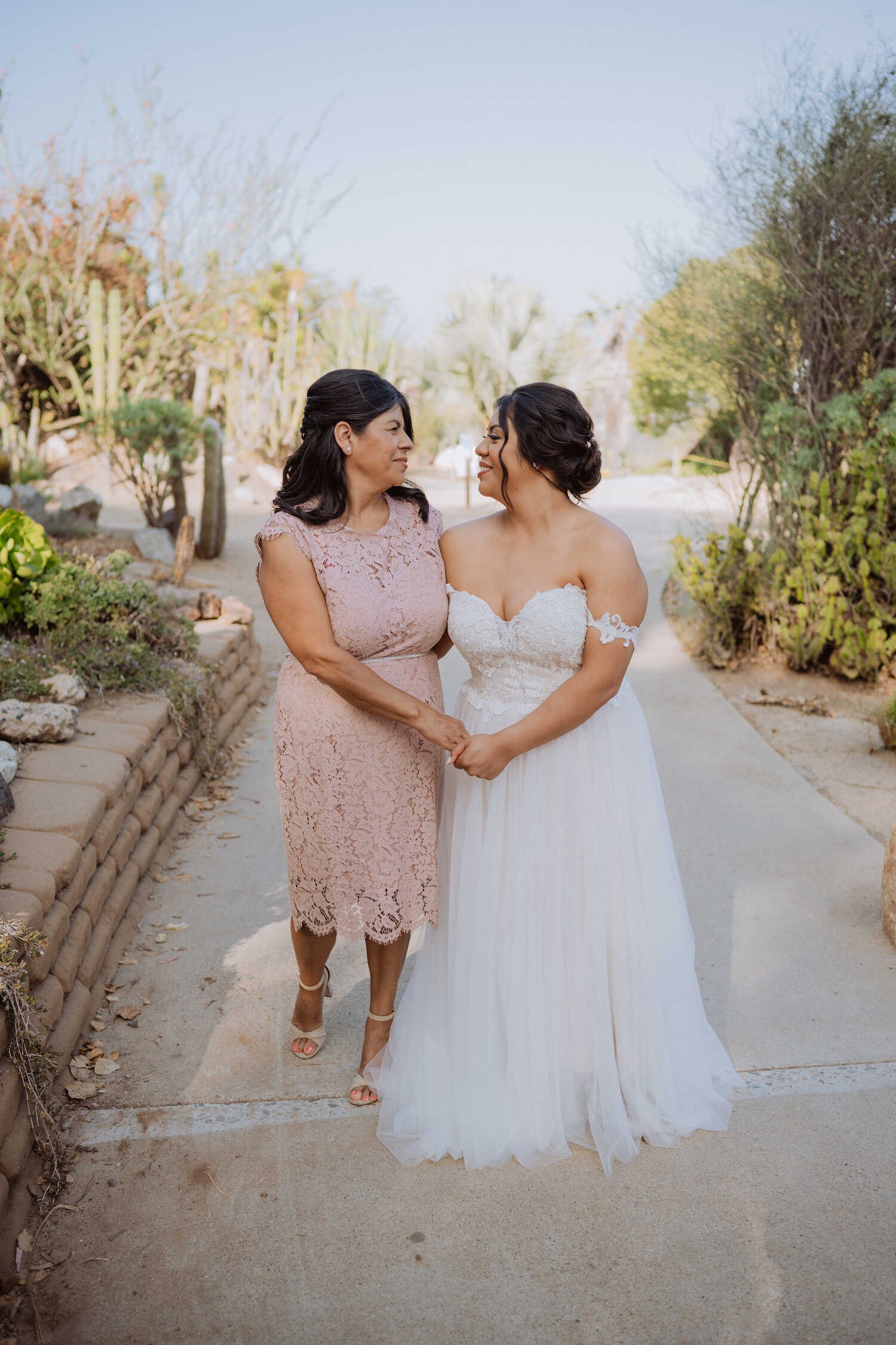 Beautiful Places in San Diego to Take Family Pictures - Photos taken at the Kate O. Sessions Cactus Garden in Balboa Park.