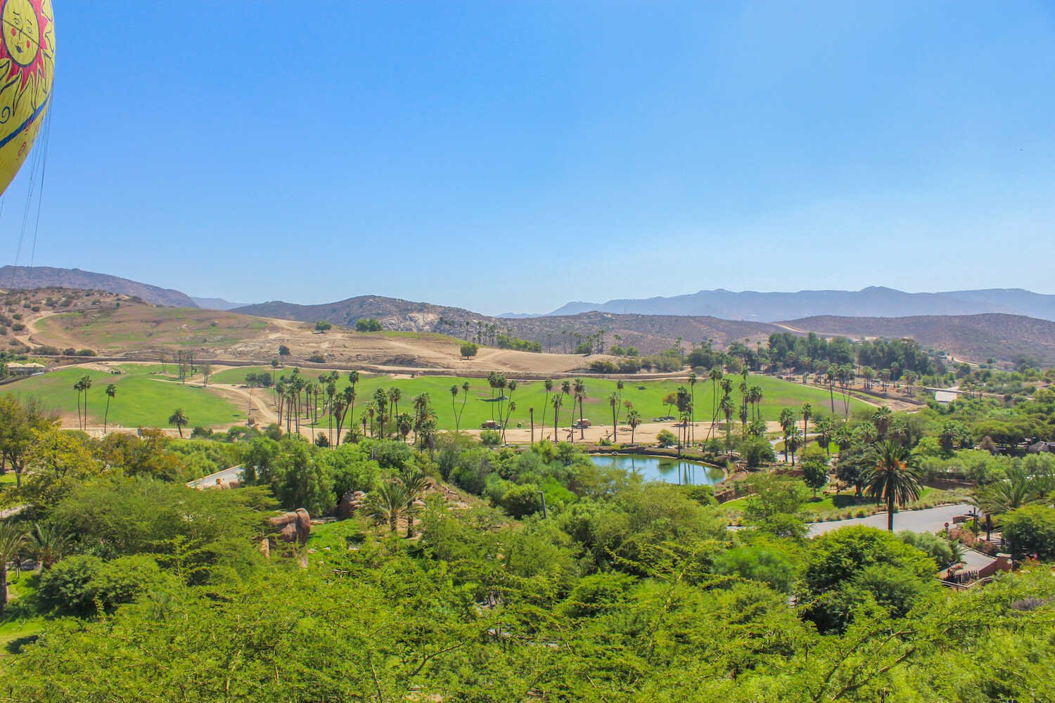 San Diego Zoo vs. Safari Park - Panoramic aerial views of Safari Park.