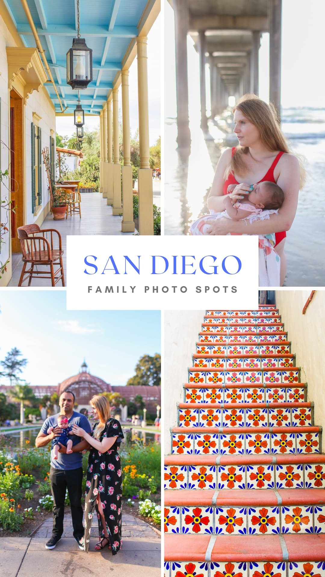 Beautiful Places in San Diego to Take Family Pictures