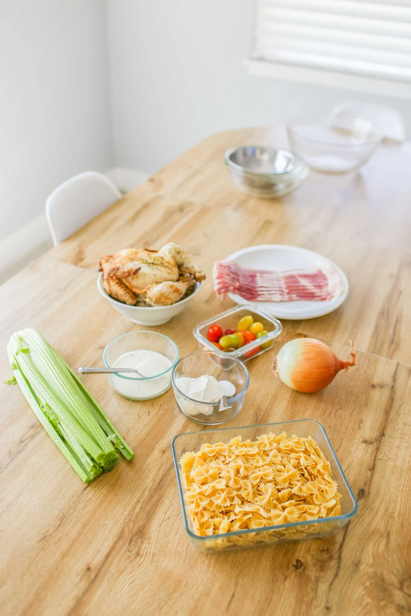 Creamy Chicken and Bacon Bowtie Pasta Salad Recipe Perfect for