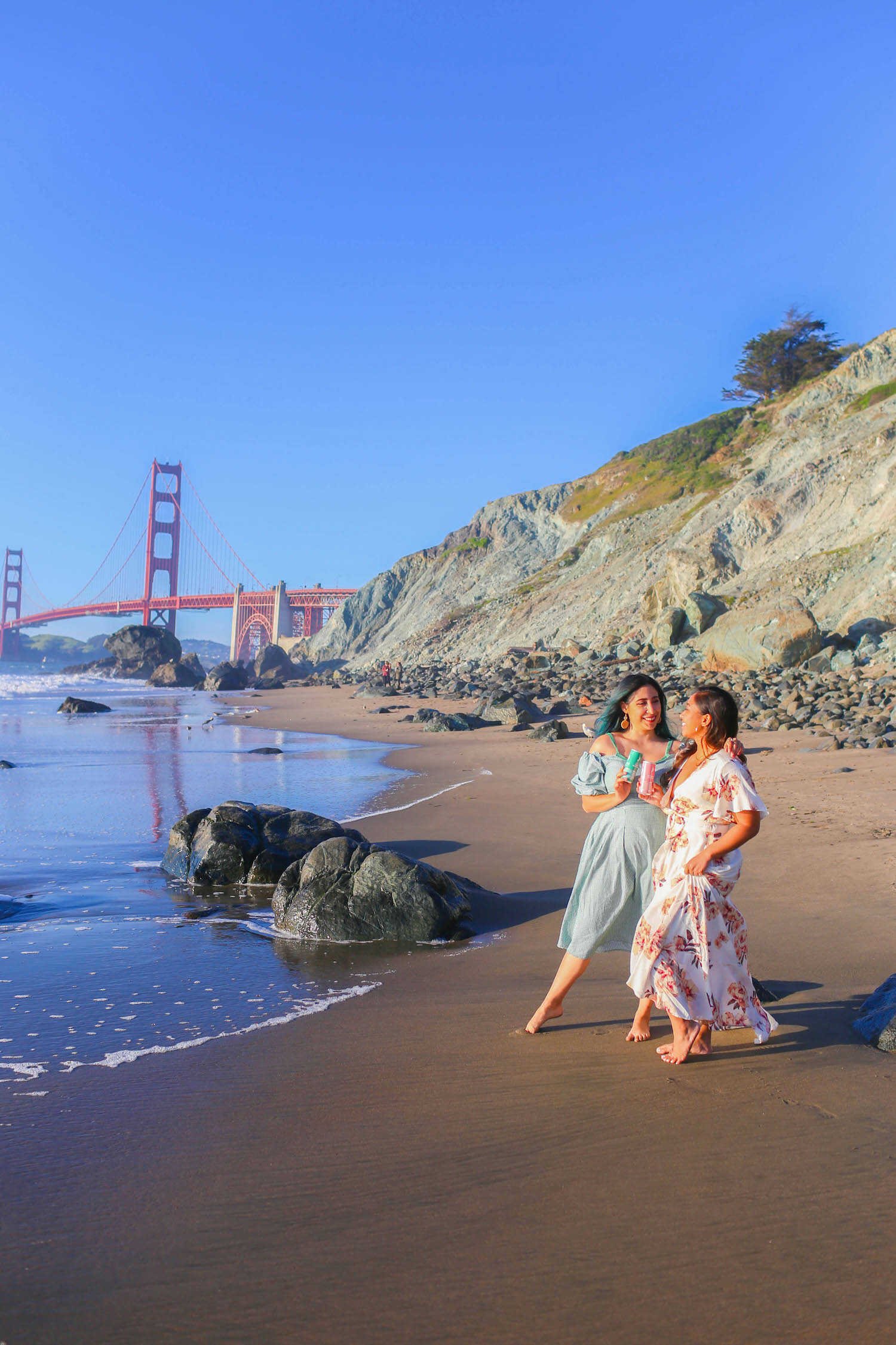 Top 10 Epic 30th Birthday Travel Destinations - Golden Gate Bridge views from Marshall’s Beach.