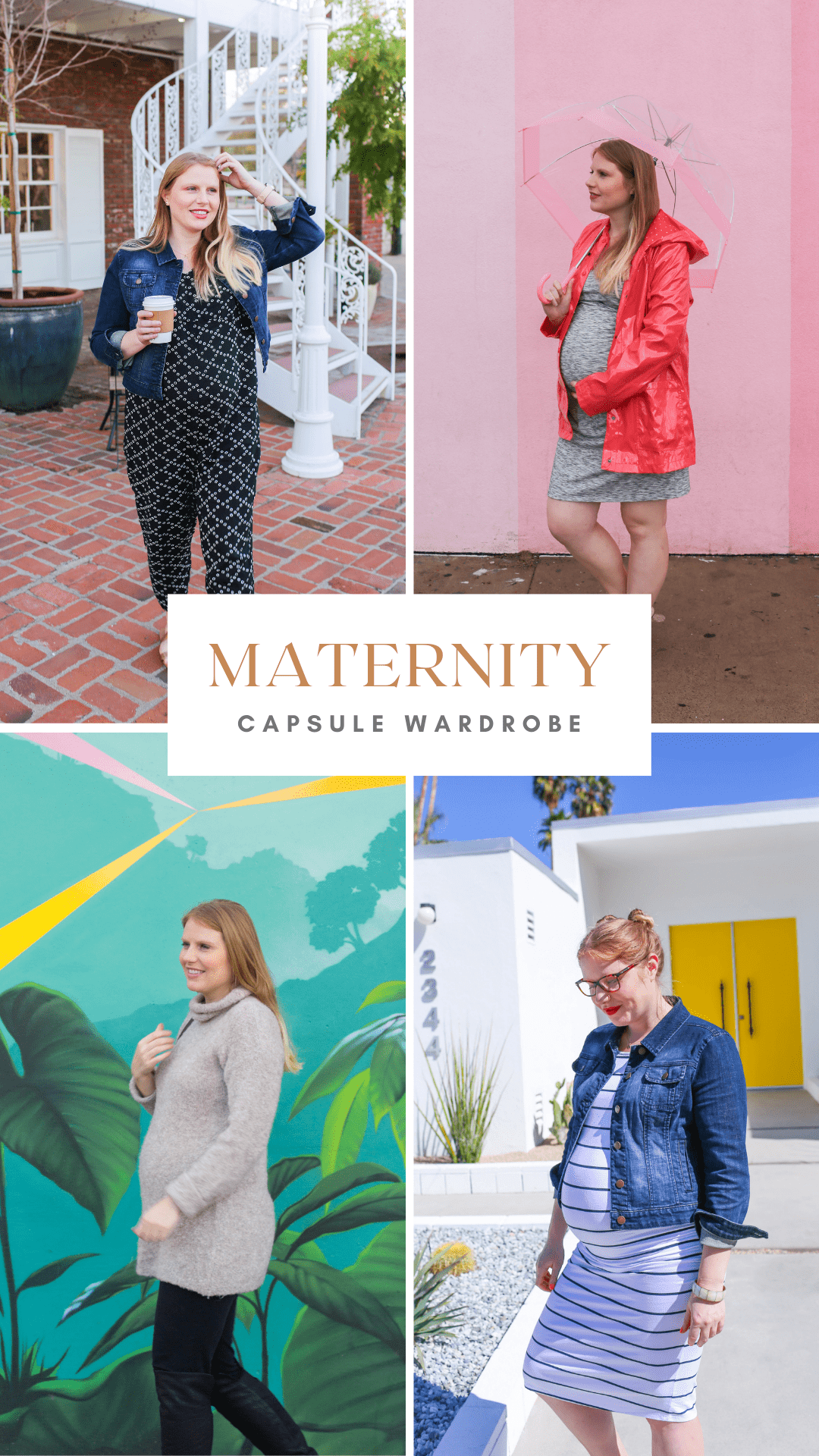 Maternity Postpartum Capsule Wardrobe  Post partum outfits, Maternity  wardrobe essentials, Boho maternity