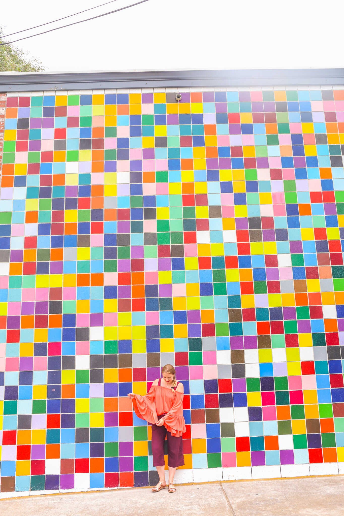 Weekend Guide to La Jolla - Roy McMakin's Favorite Color Mural.