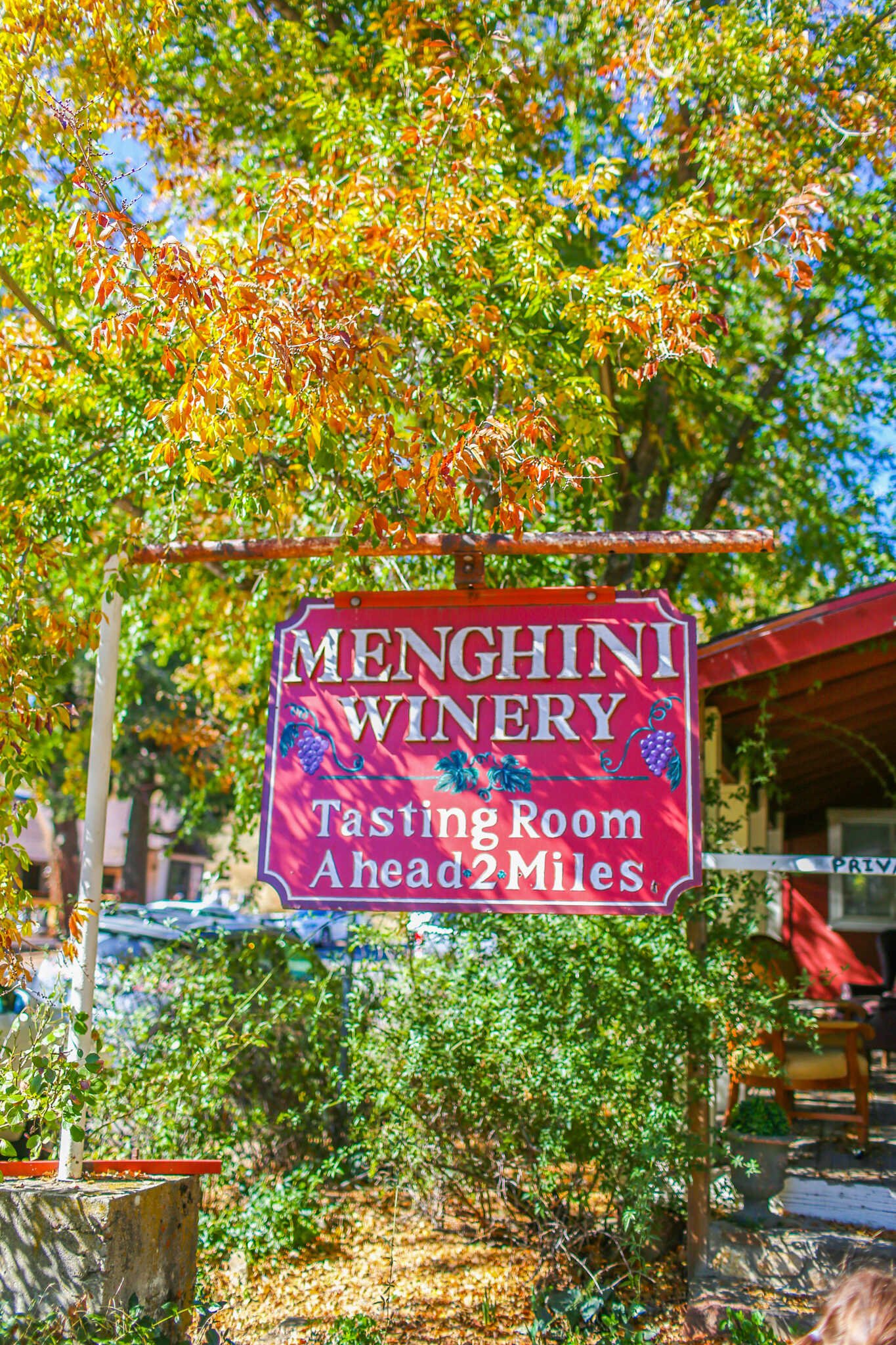 The Complete Travel Guide to Julian, California - Menghini Winery Tasting Room.