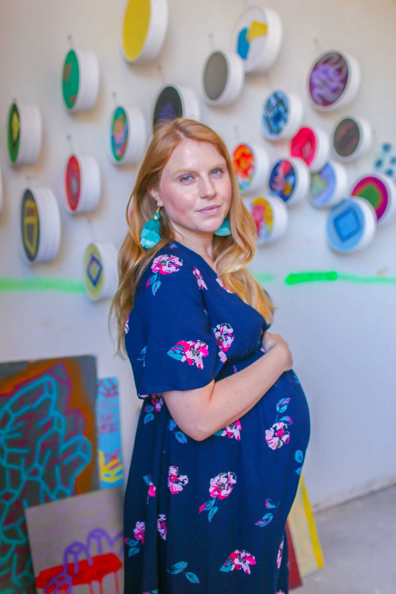 Celebrating Your 30th Birthday While Pregnant - Visit an art exhibit.