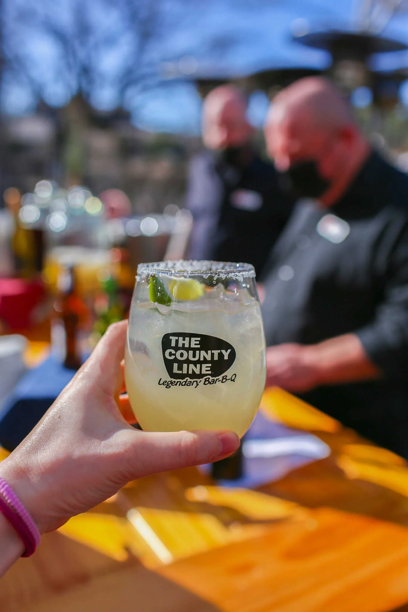Top 50 Instagram and TikTok Spots in Austin, Texas - The County Line BBQ restaurant serves margaritas and cocktails.