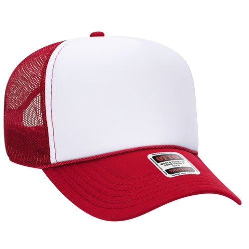 Foam Trucker Mesh - Red White Red
