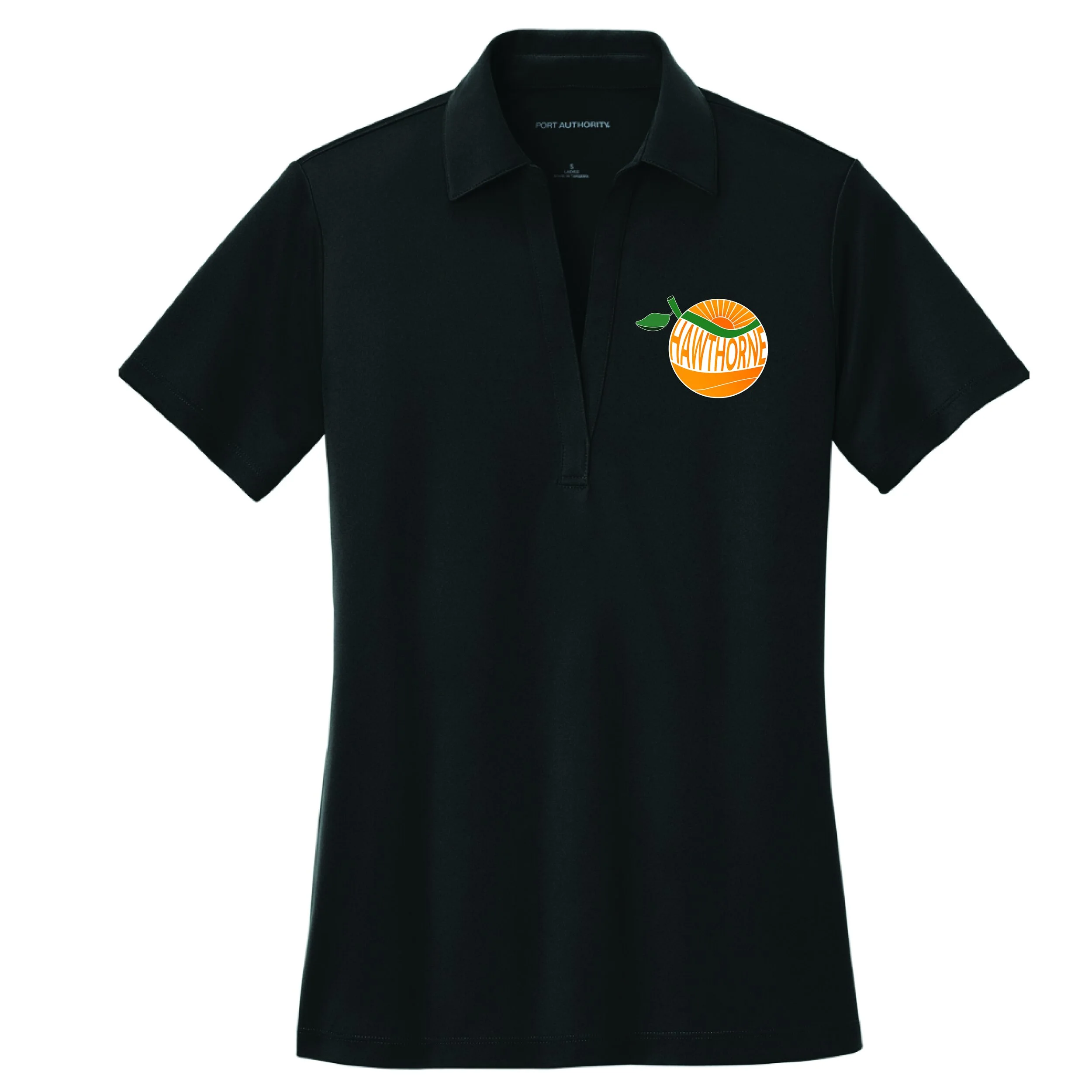 Hawthorne Staff Ladies Polo-Black