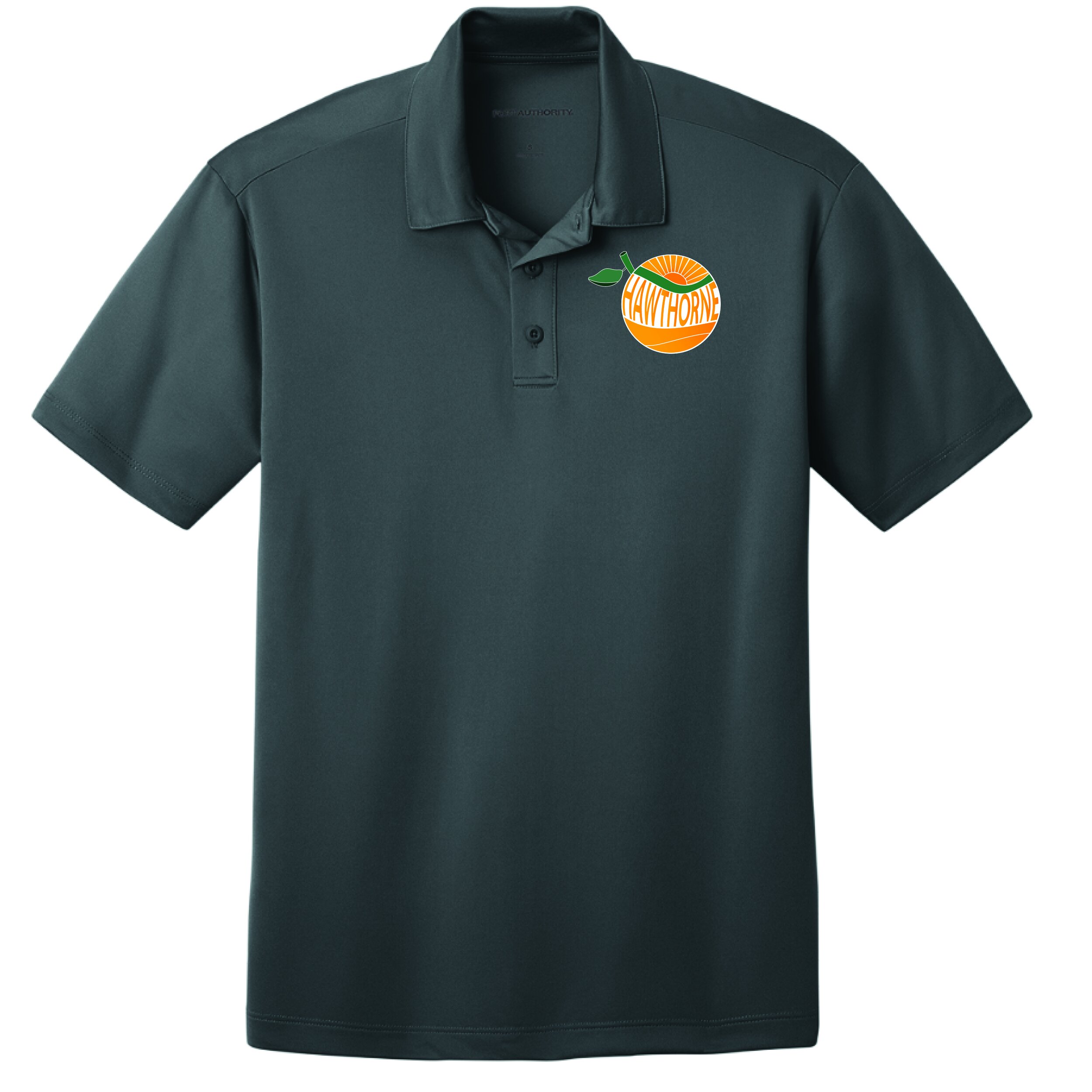Hawthorne Staff Polo-Gray