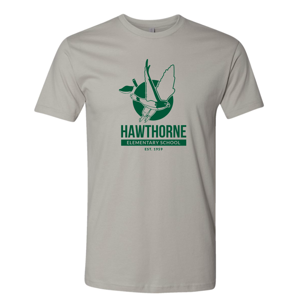 Hawthorne Adult Shirt-Light Gray