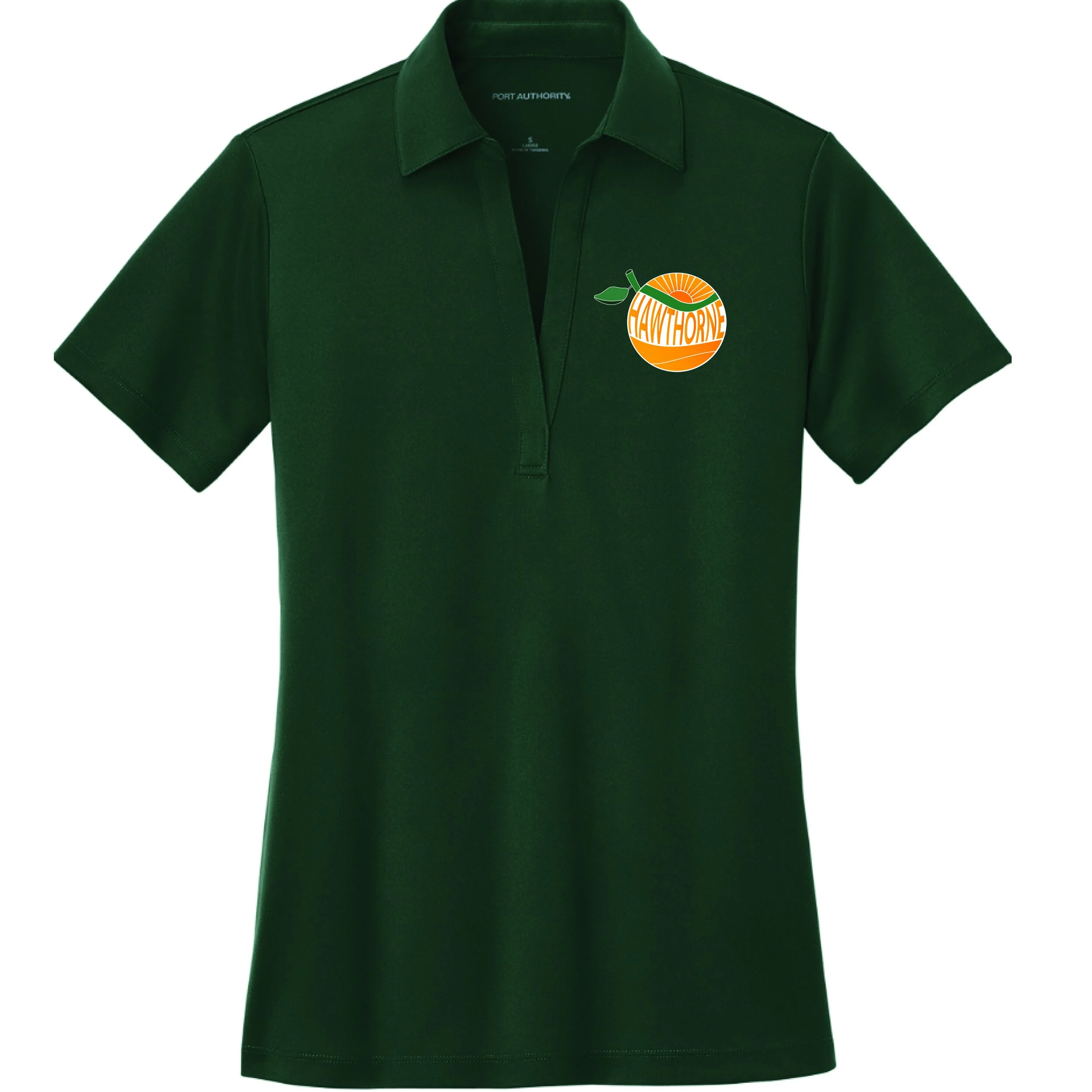 Hawthorne Staff Ladies Polo-Green
