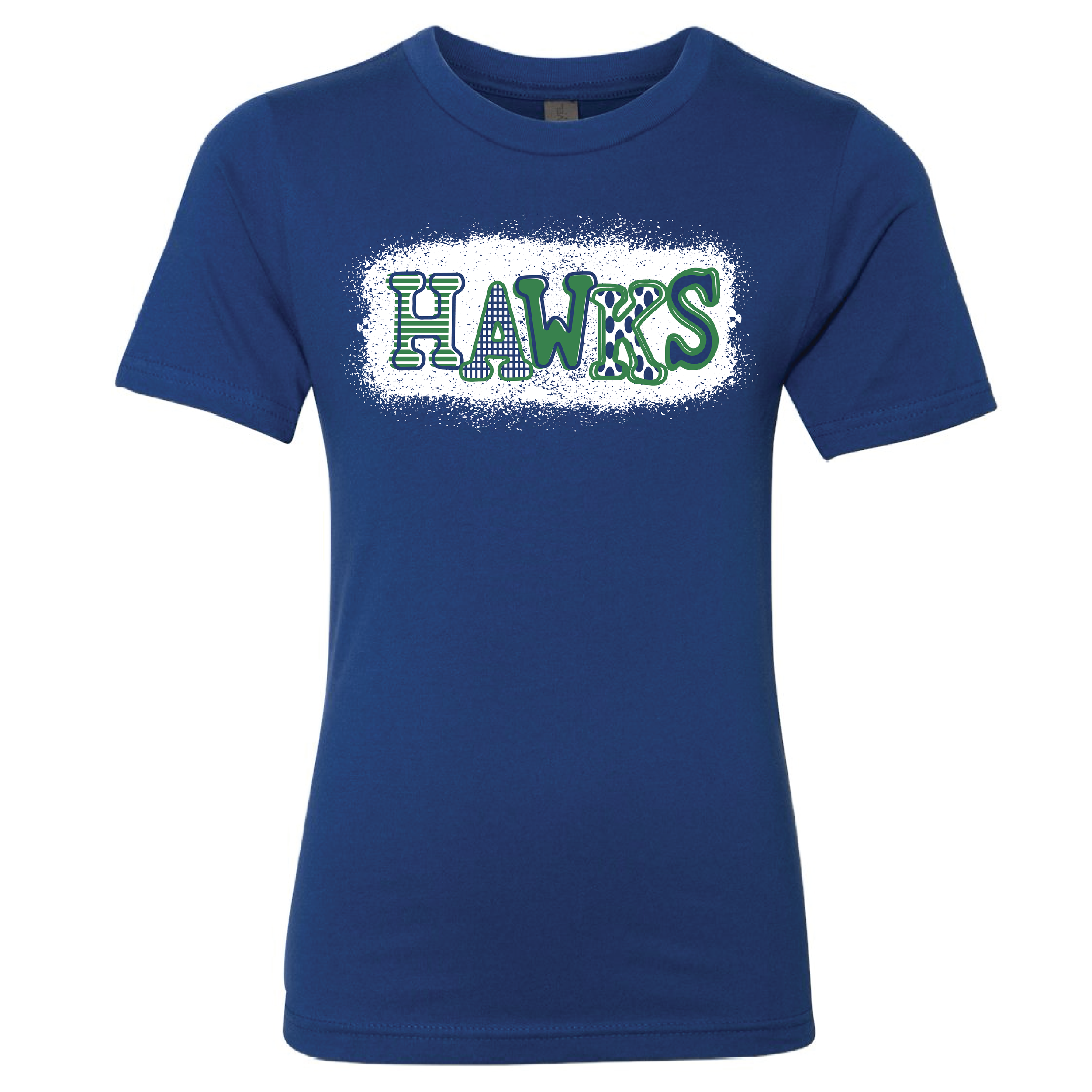 Hawks Youth Shirt-Royal Blue
