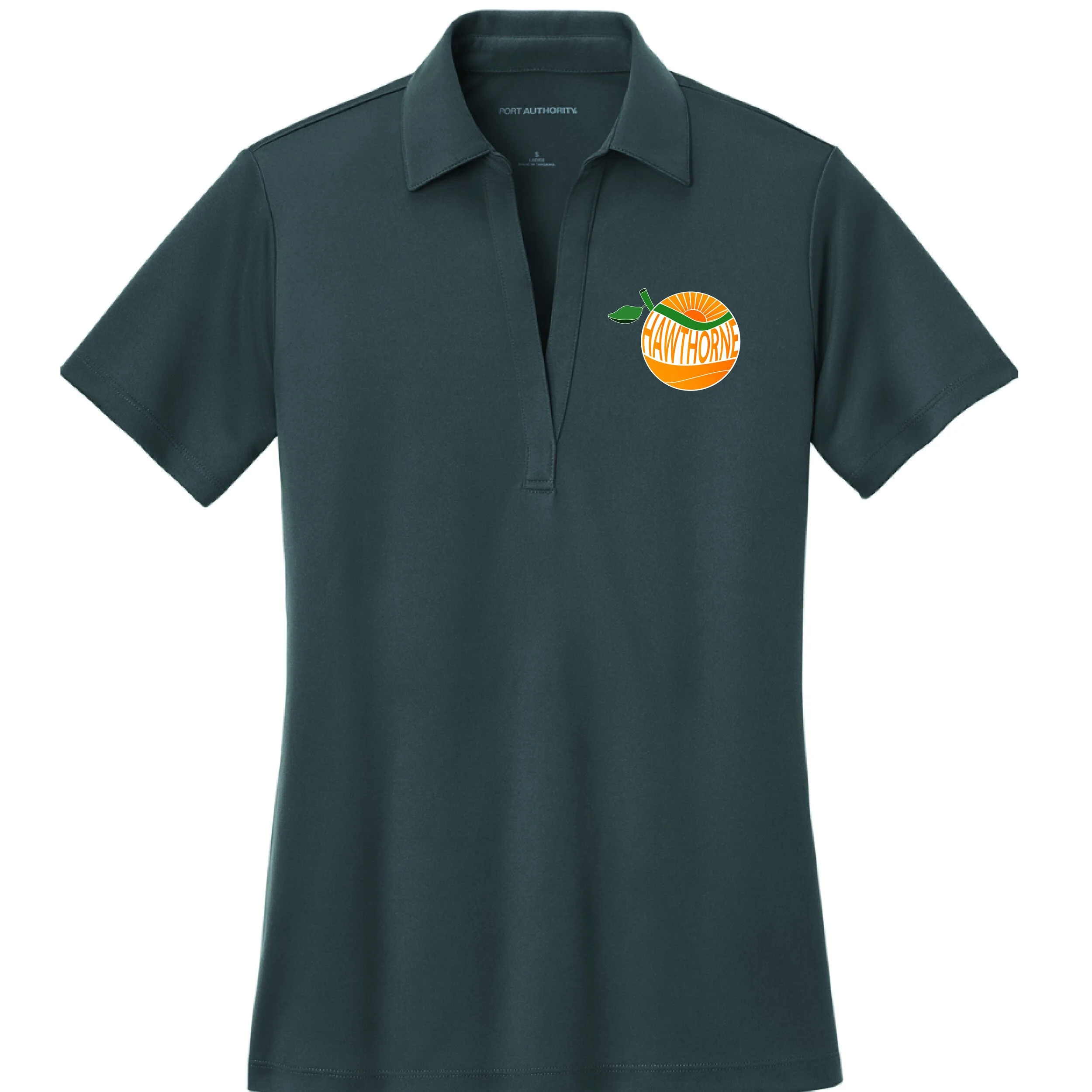 Hawthorne Staff Ladies Polo-Gray