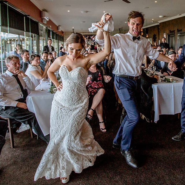 Zoe and Tim dancing up a storm 💃🕺
Your wedding day is all about having fun and that's what these guys did 💕
