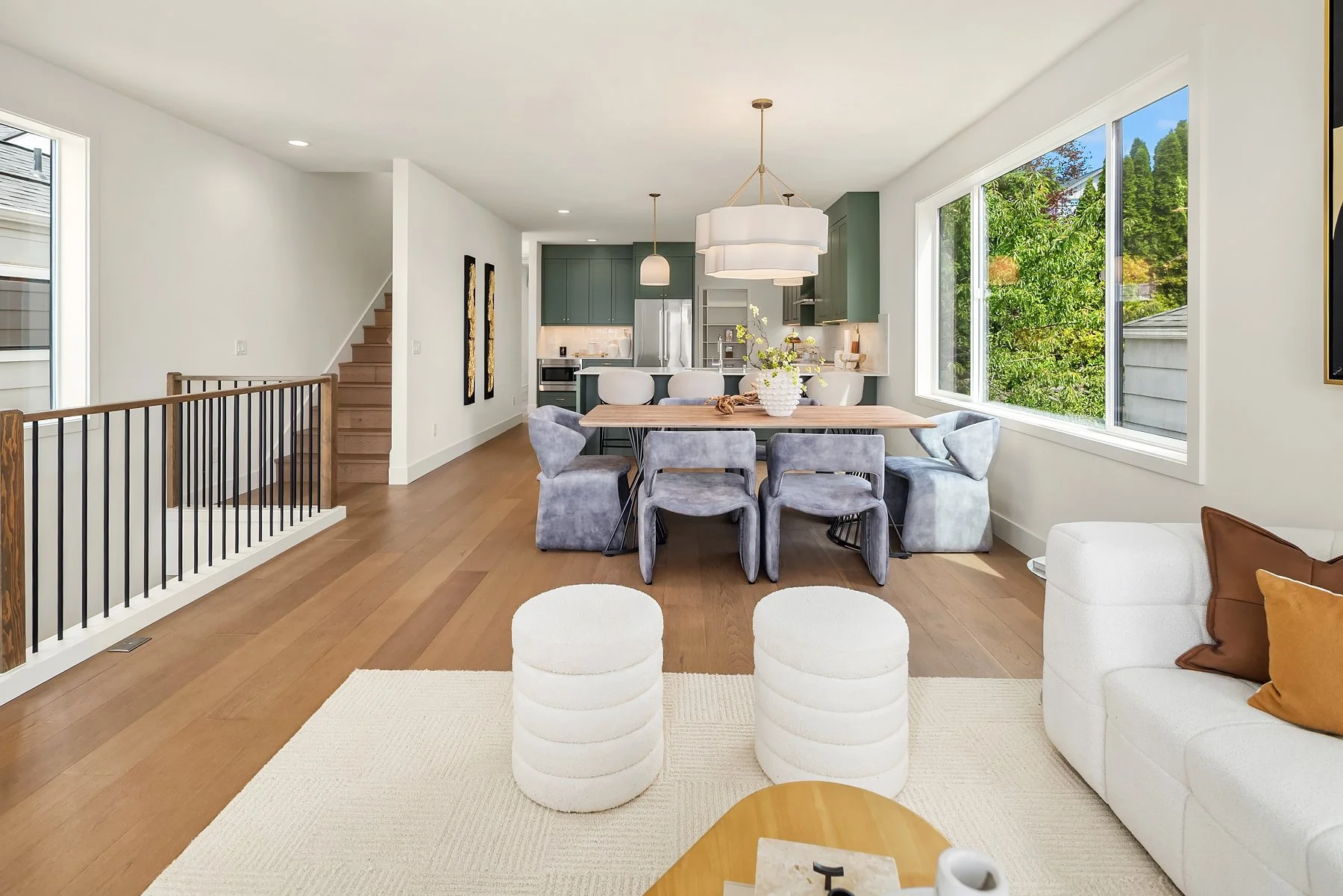 Living Dining Kitchen