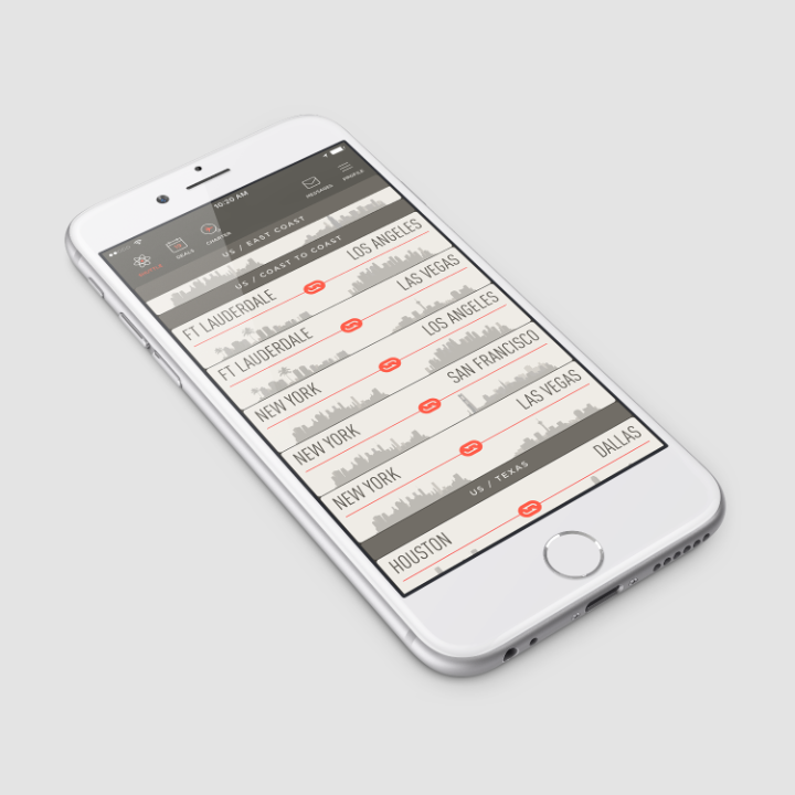 The JetSmarter app allows users to book last minute seats on private jet flights