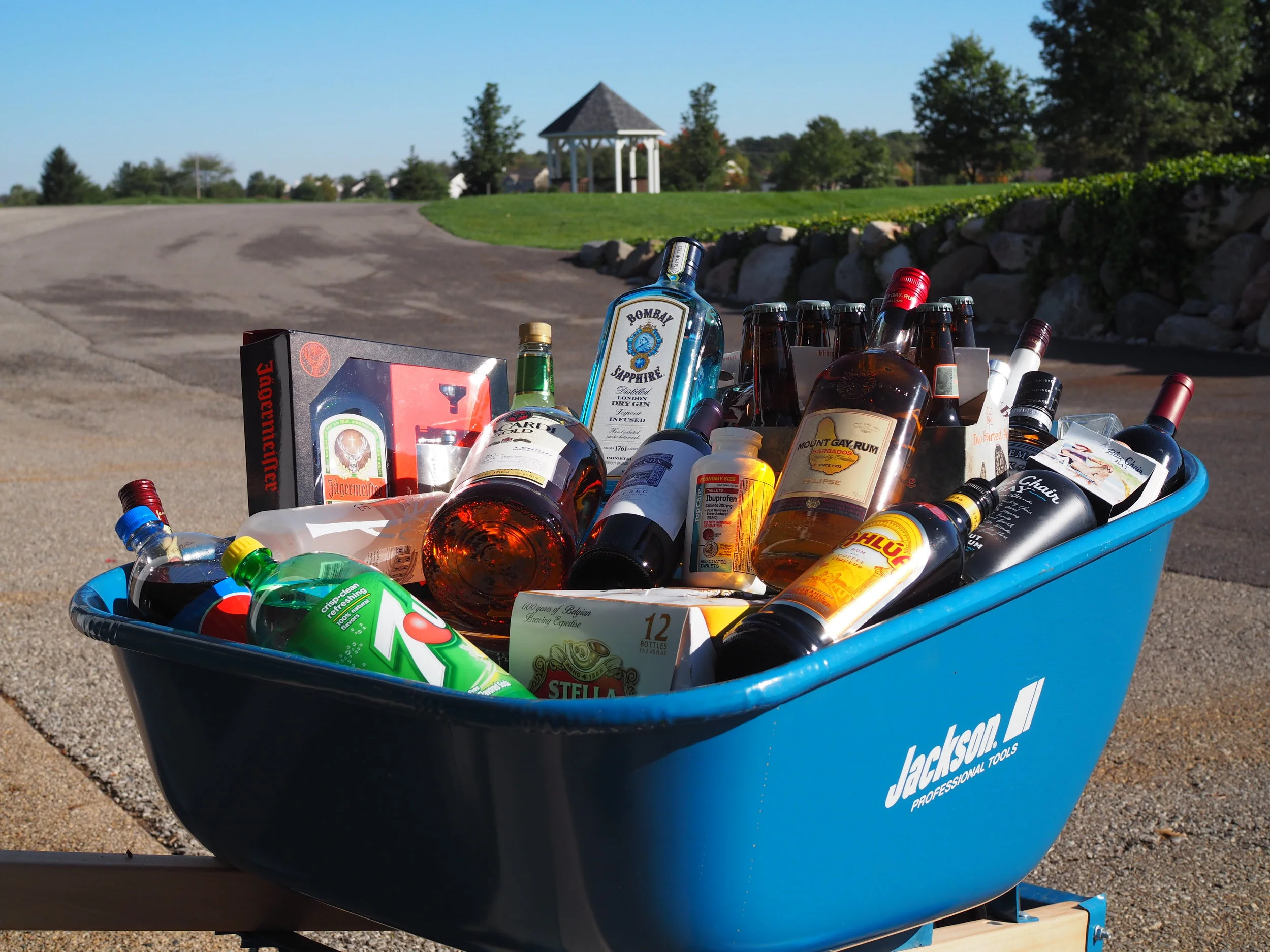 Wheelbarrow of Spirits Raffle