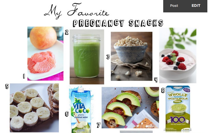My Favorite Pregnancy Snacks