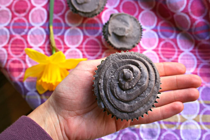 TASTE: Lavender Cupcakes with Buttercream Frosting