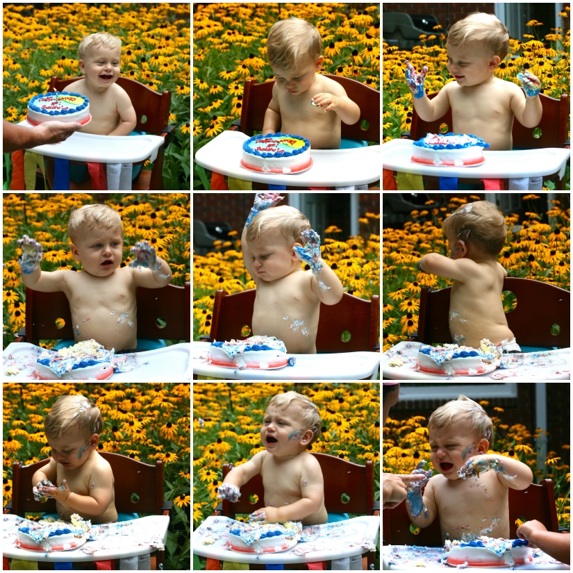 You can see the progression. He didn't dig it. Well, he dug in , but he didn't dig it.