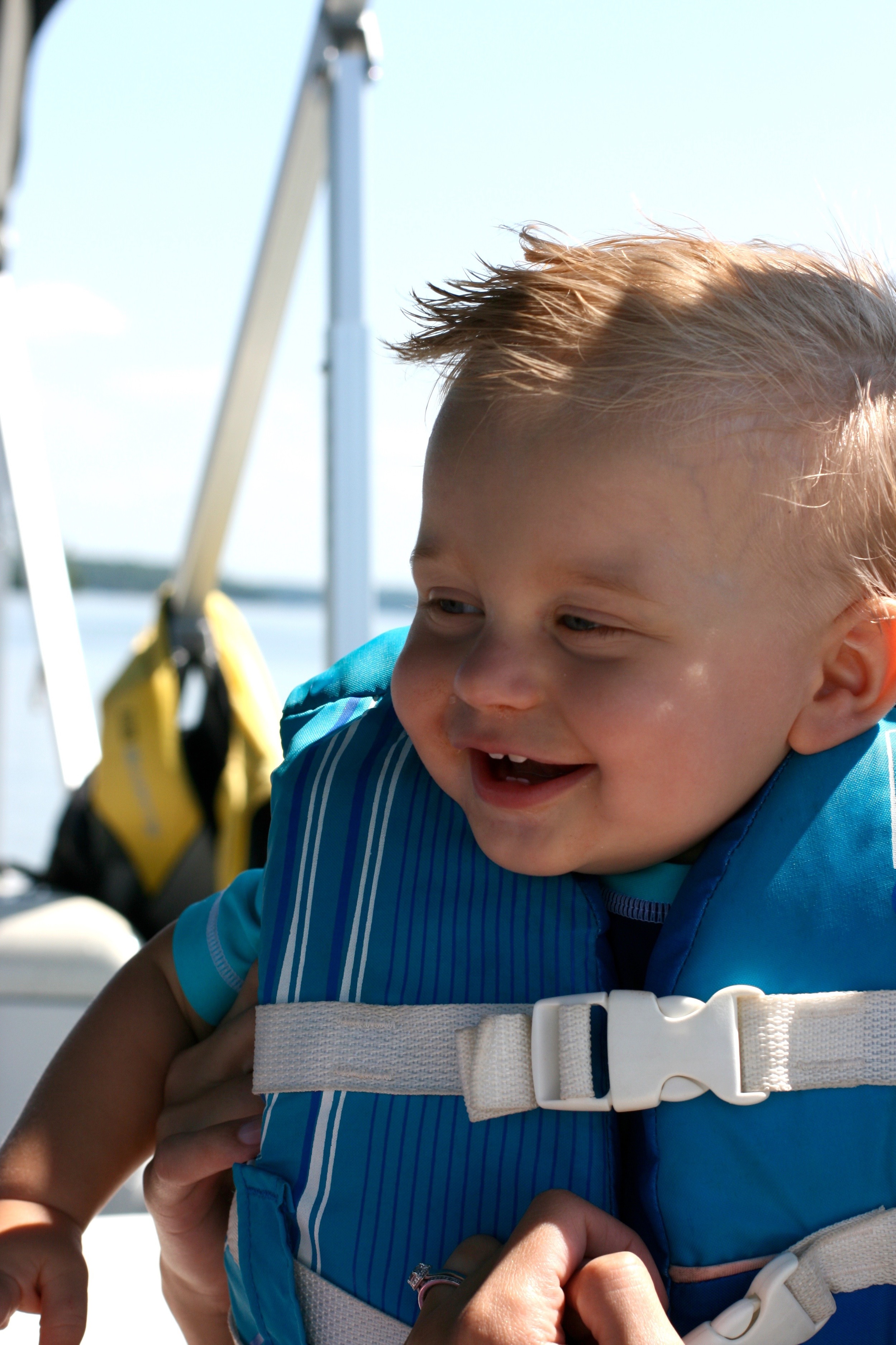 Sweet boy. He is getting so big.