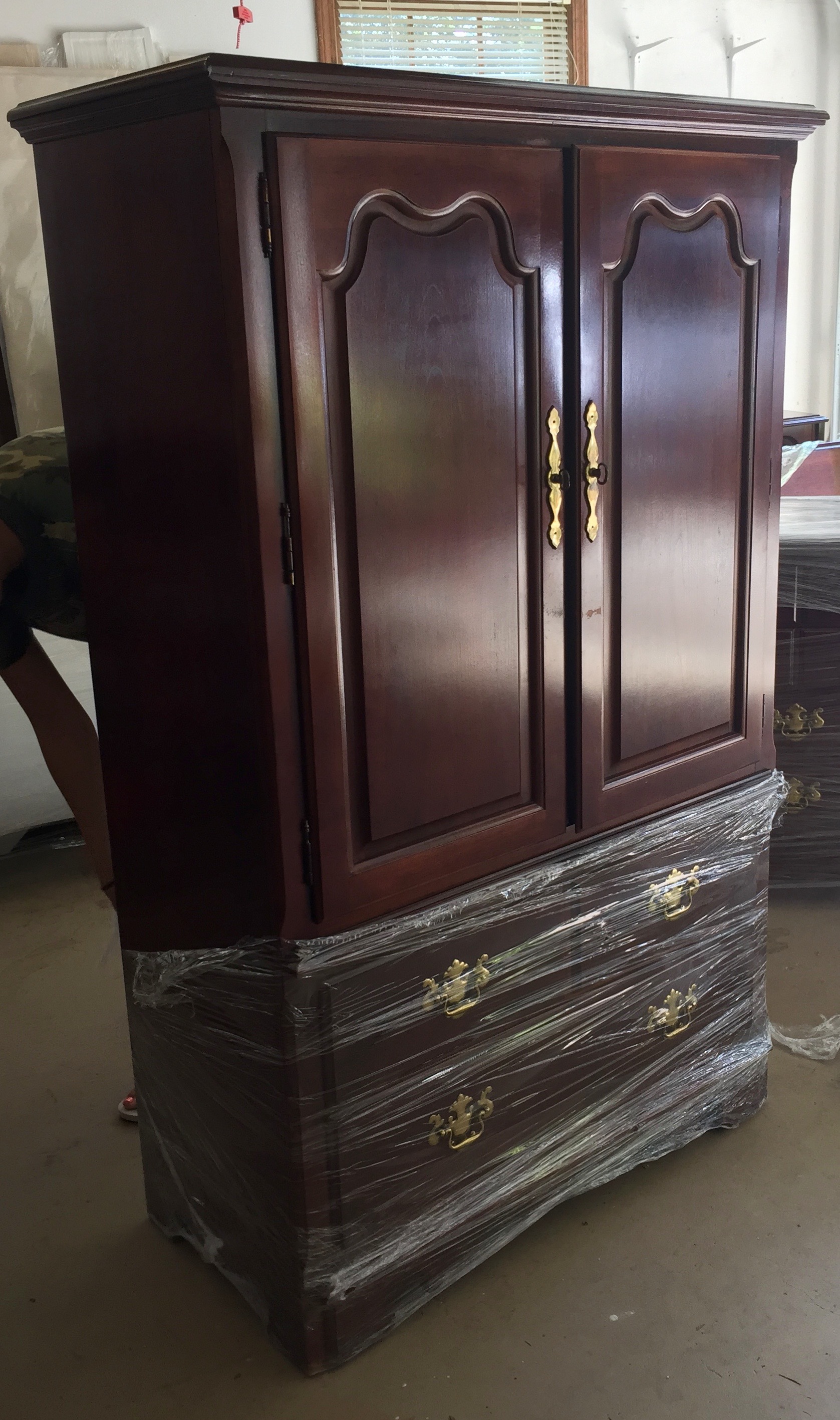 To give you an idea of what I was working with. The "before".