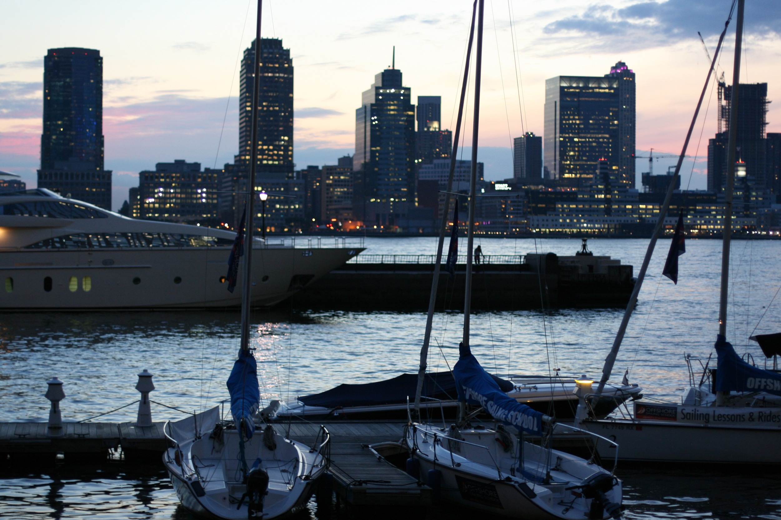 Oh, the places these boats must go. We chatted with the yacht drivers. AND DREAMED.