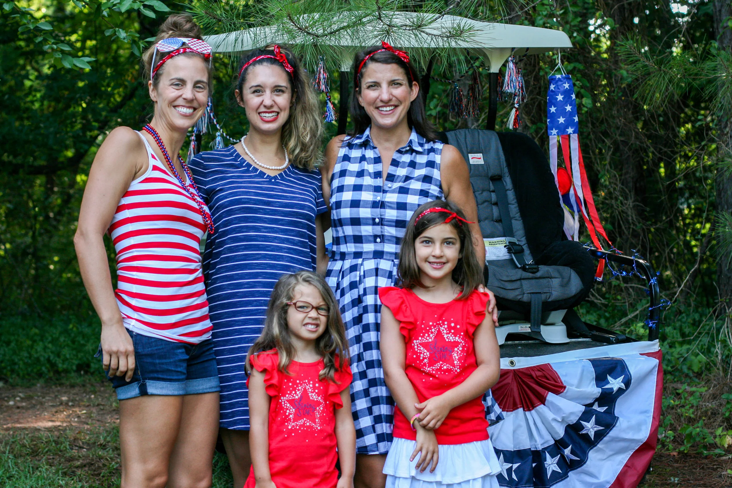Everyone came in their patriotic wear! I love how festive our community is.