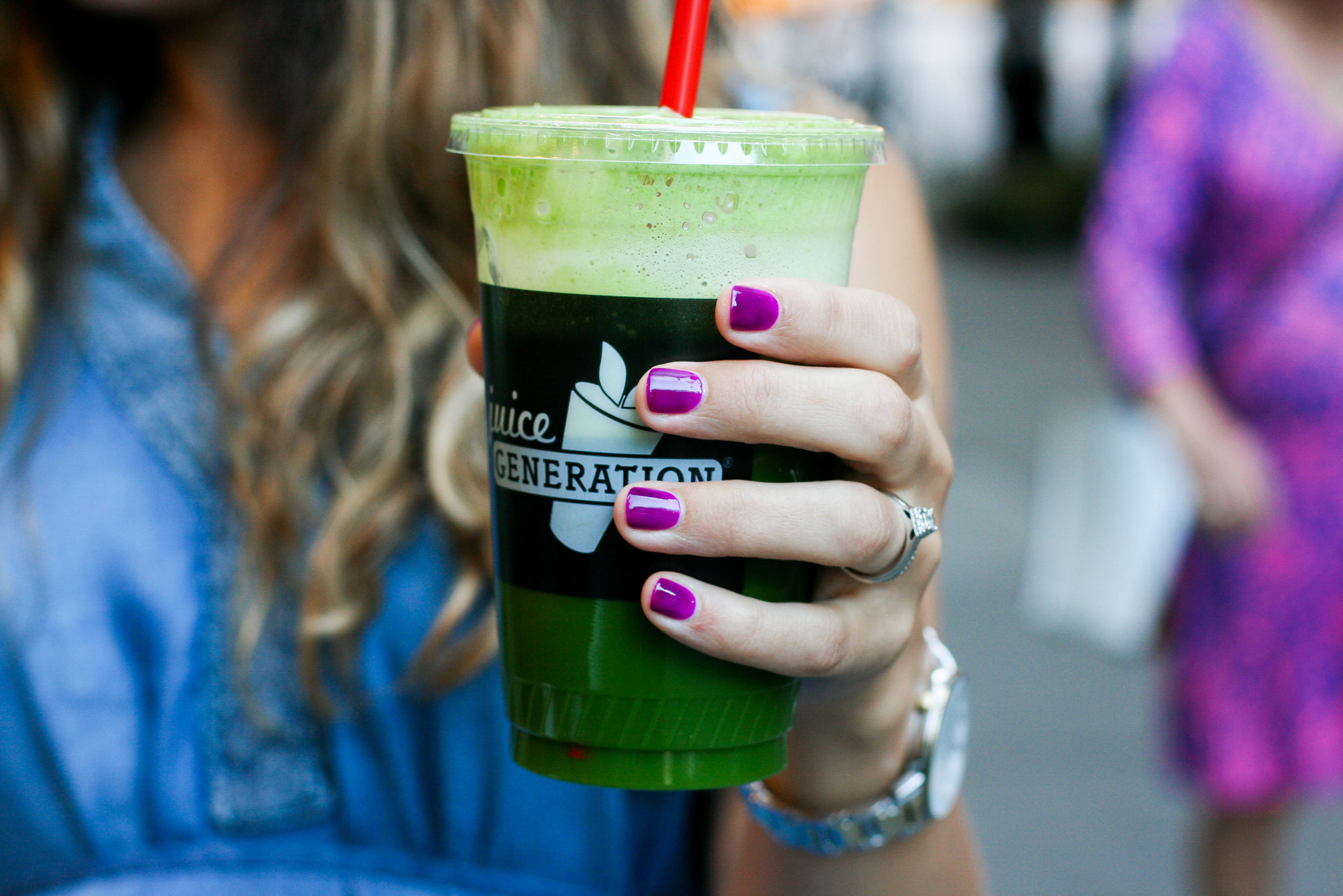 This juice you guys. It's all the rage. Well, in my heart. It's Juice Generation's "Get Ur Green On" and it's SO GOOD.