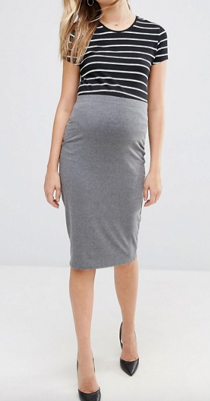 ASOS Maternity Midi Pencil Skirt