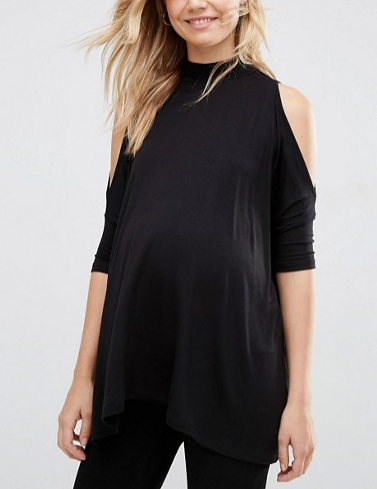ASOS Cold Shoulder Top