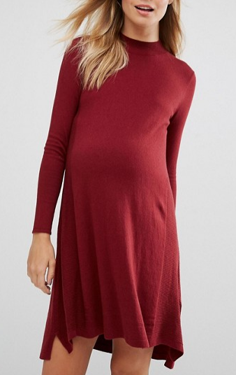ASOS Maternity Knit Swing Dress