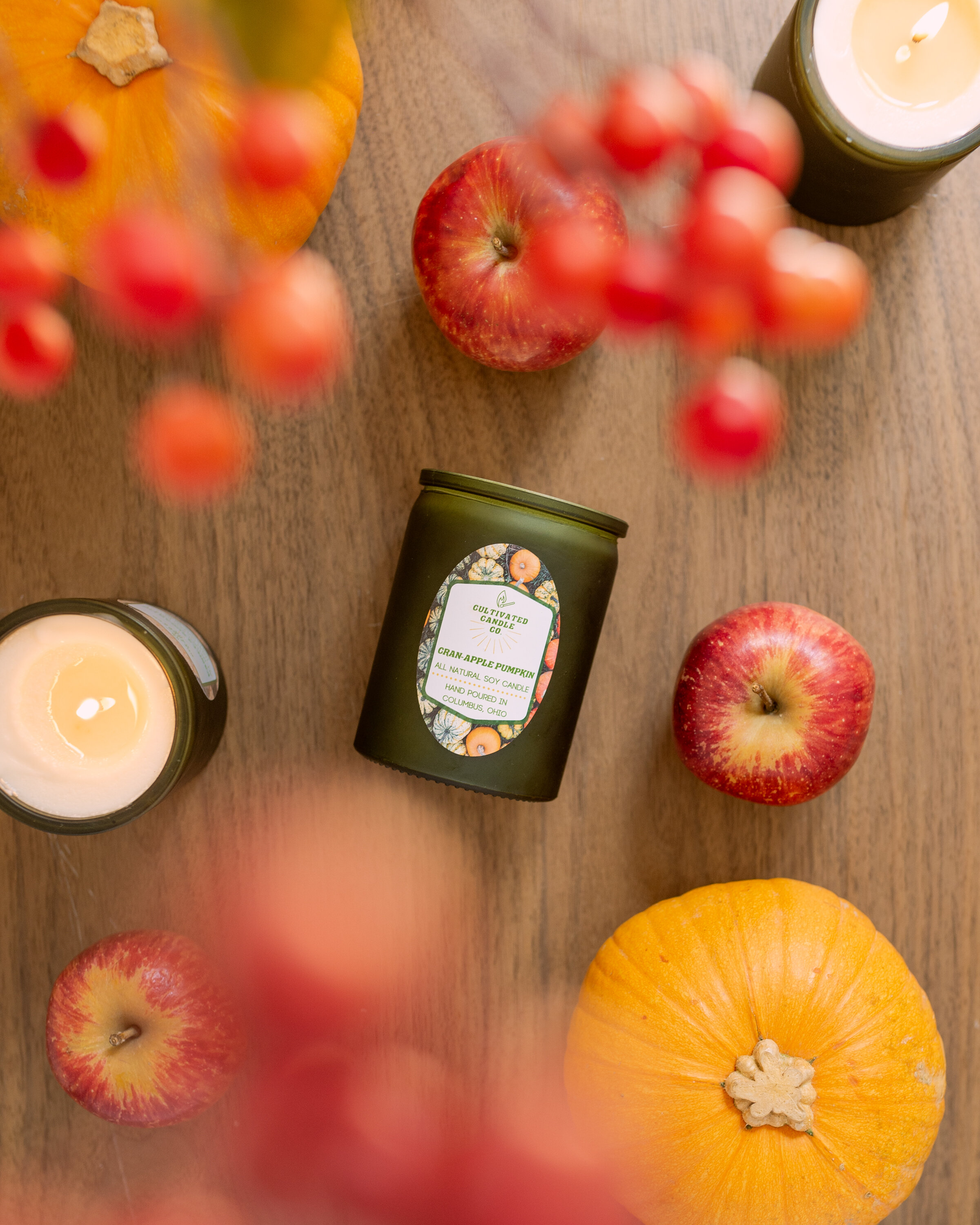 Cultivated Candle Co. Fall Collection