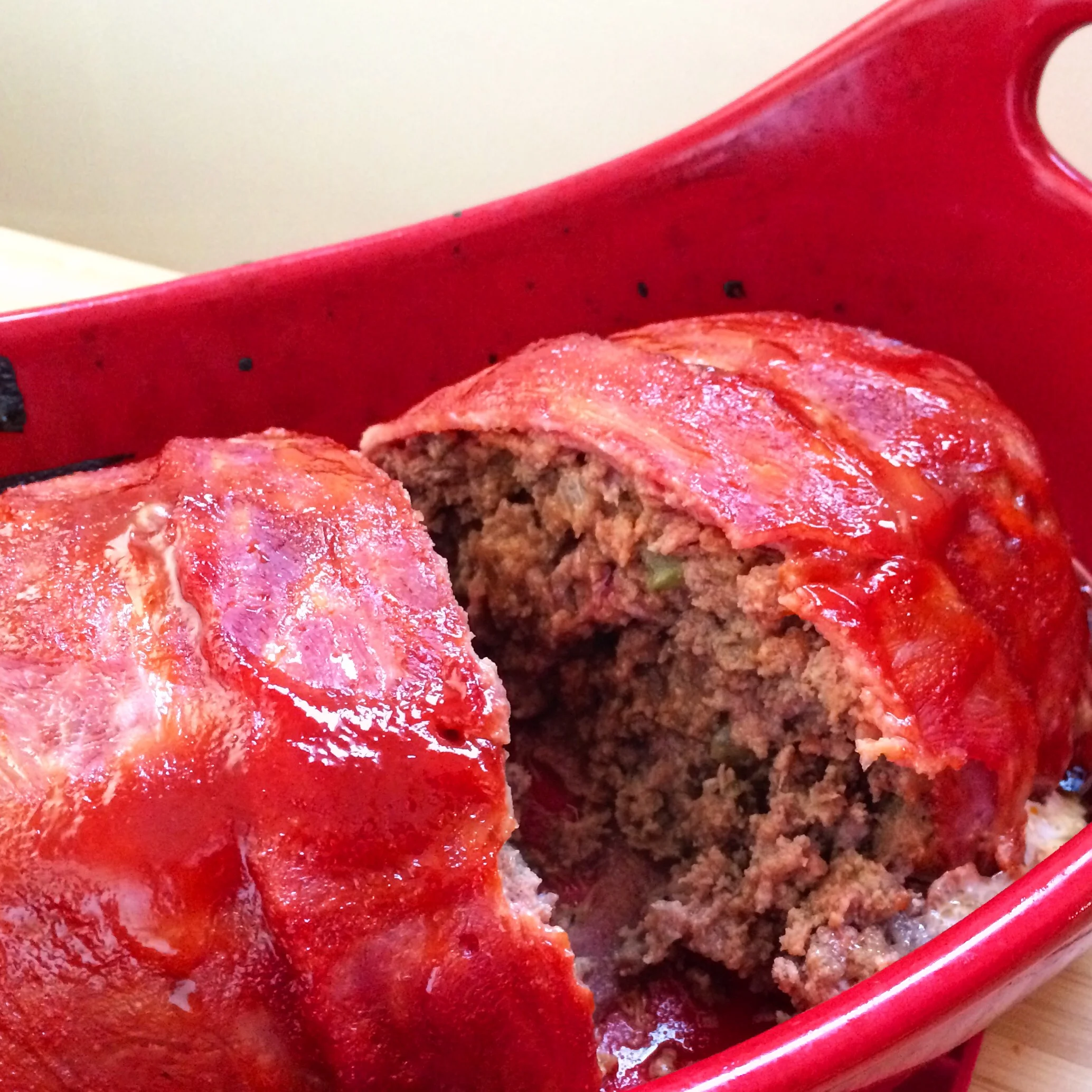 Bacon Wrapped BBQ Meatloaf